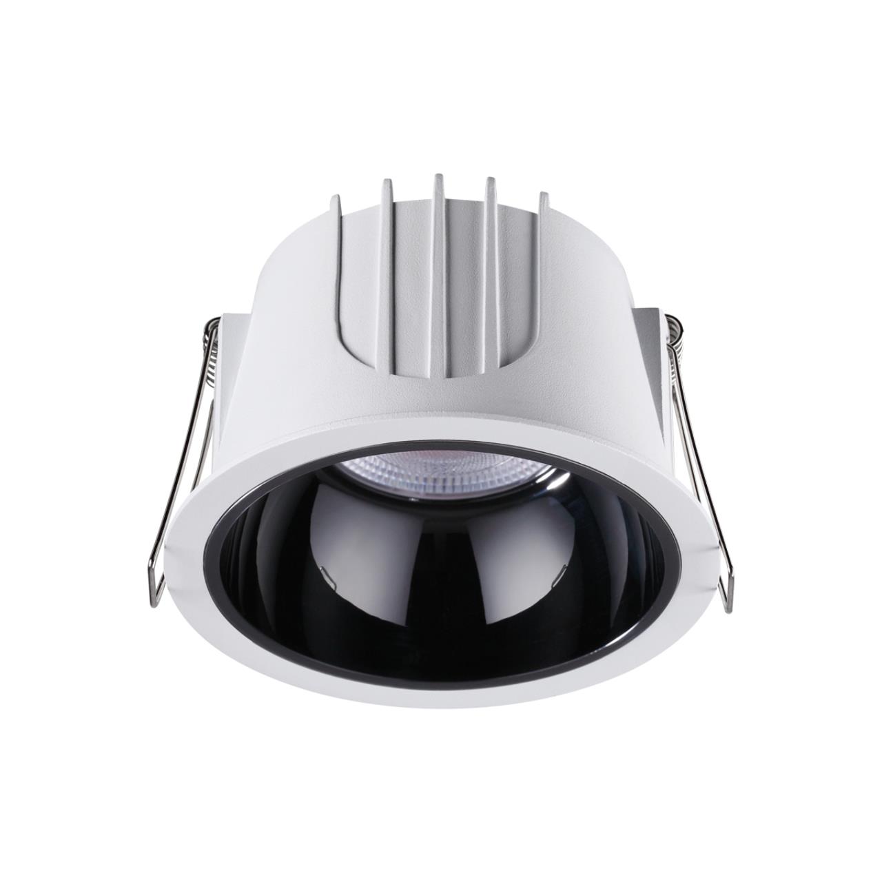 358695 SPOT NT21 207 белый/черный Светильник встраиваемый светодиодный IP20 LED 4000К 20W 100-265V KNOF