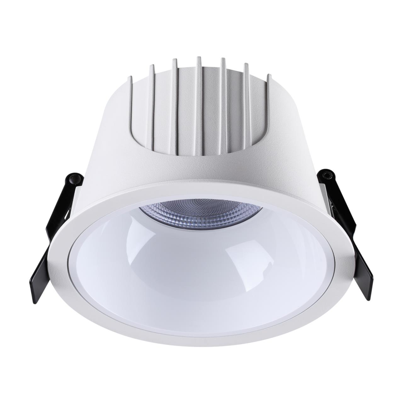 358698 SPOT NT21 207 белый Светильник встраиваемый светодиодный IP20 LED 4000К 30W 100-265V KNOF
