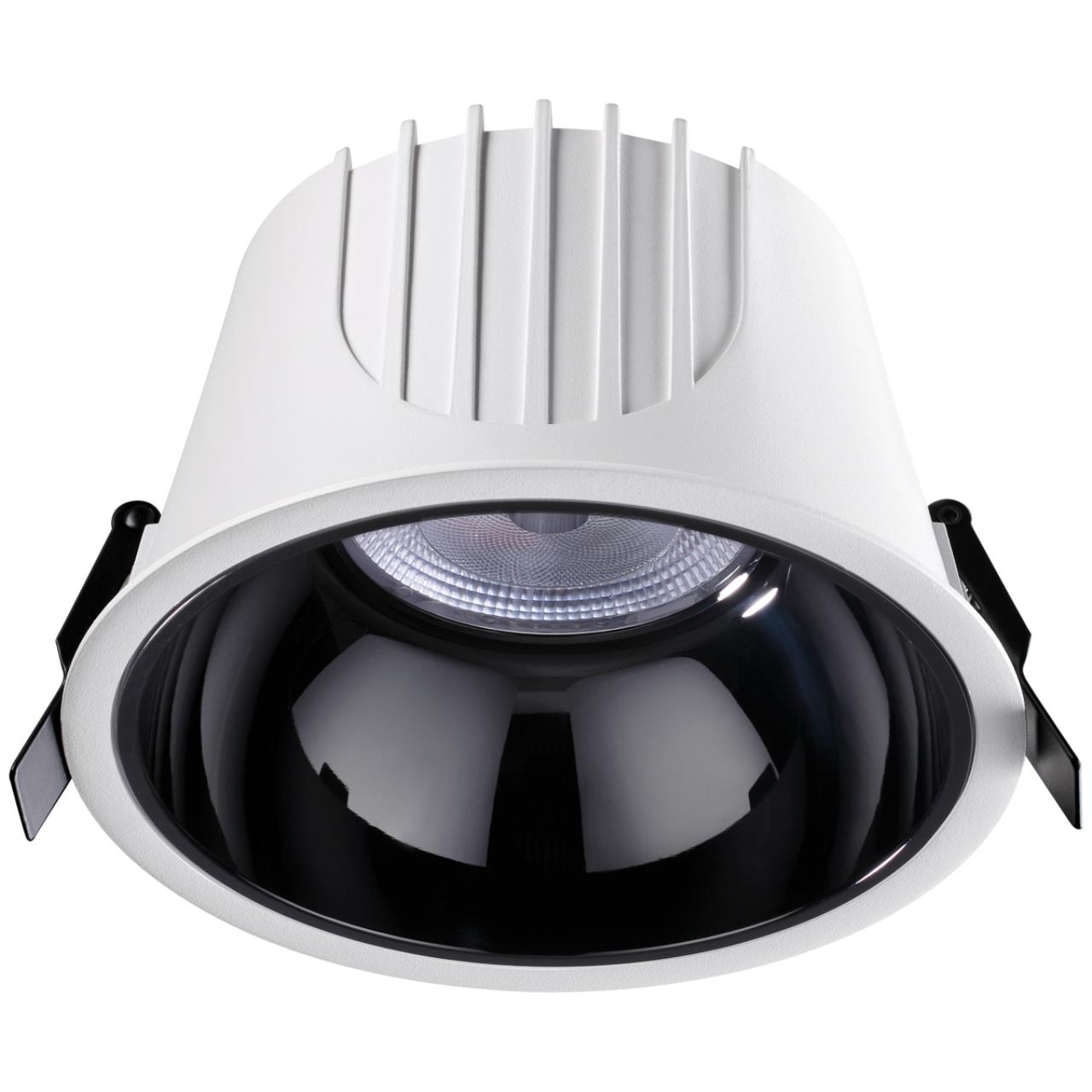 358703 SPOT NT21 207 белый/черный Светильник встраиваемый светодиодный IP20 LED 4000К 40W 100-265V KNOF