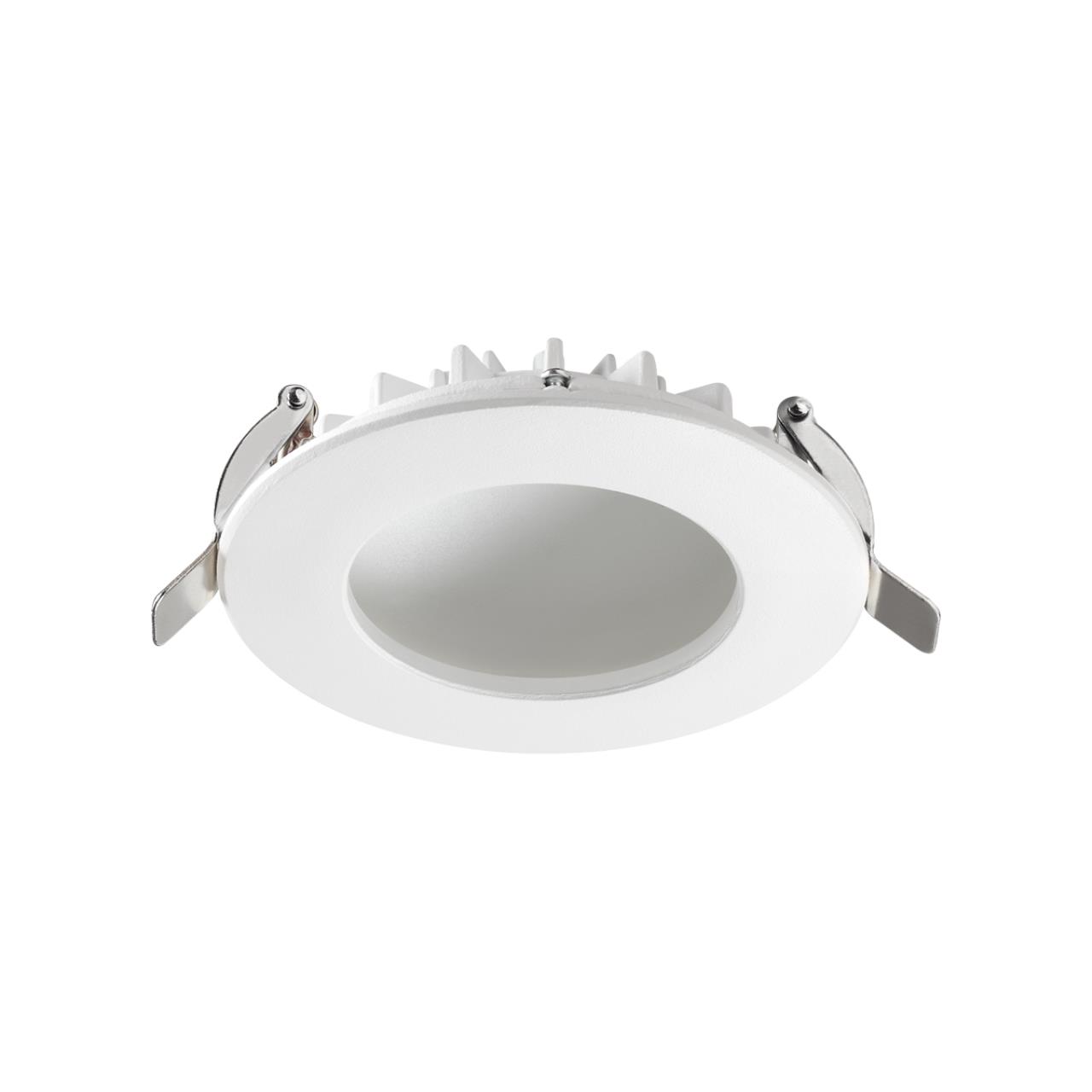 358805 SPOT NT21 237 белый Светильник встраиваемый светодиодный IP20 LED 8W 560Лм 3000K 100-240V GESSO