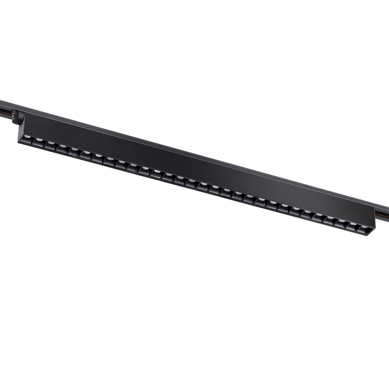 358835 PORT NT22 черный Светильник трековый однофазный трехжильный IP20 LED 4000K 40W 220V ITER