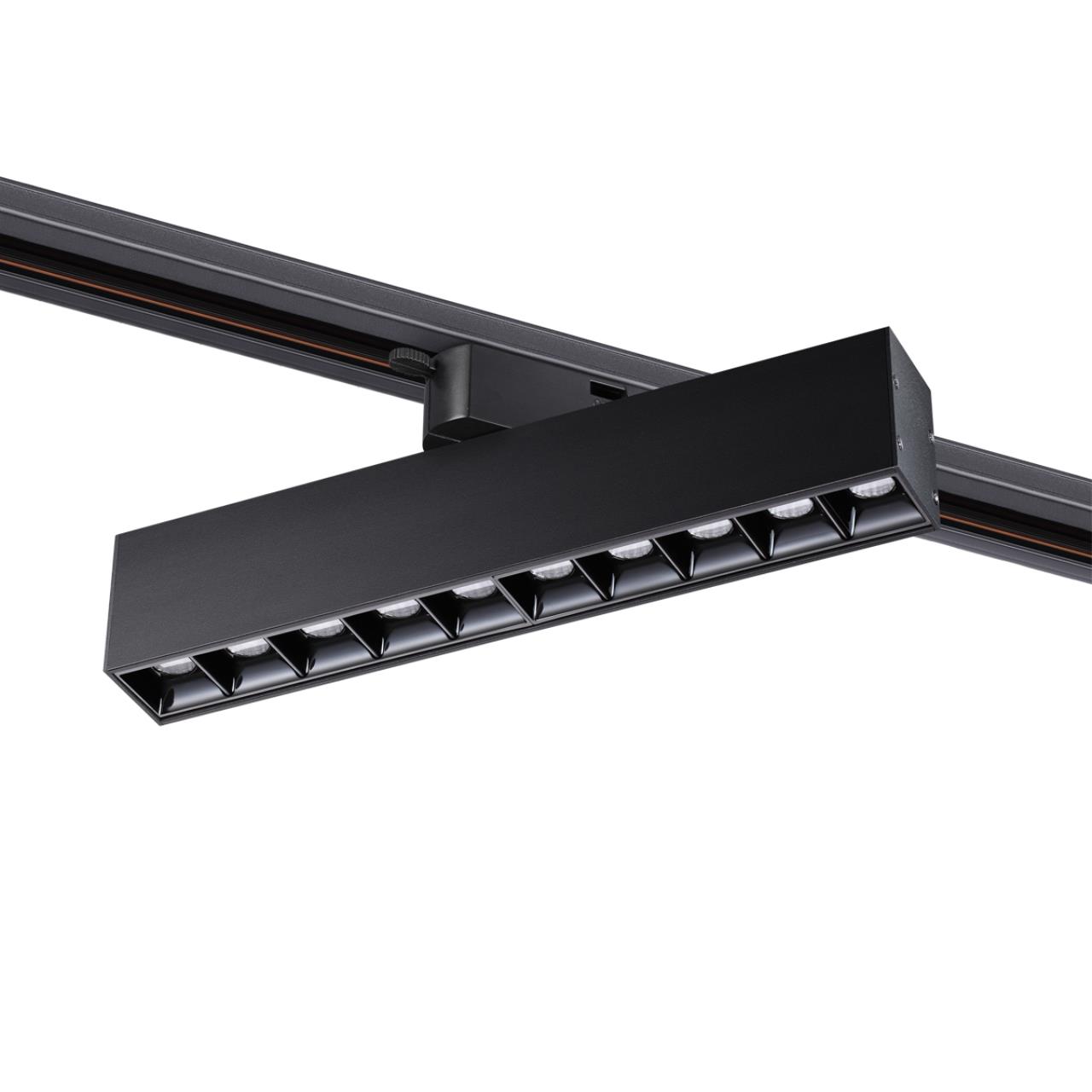 358857 PORT NT22 черный Светильник трековый однофазный трехжильный IP20 LED 4000K 16W 220V ITER