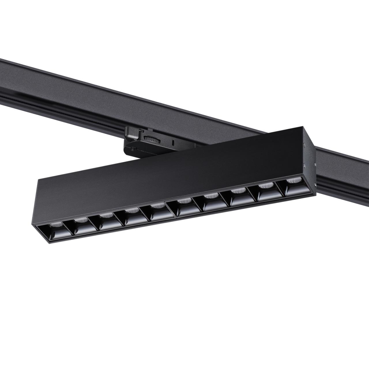 358861 PORT NT22 черный Светильник трехфазный трековый светодиодный IP20 LED 4000K 16W 220V ITER