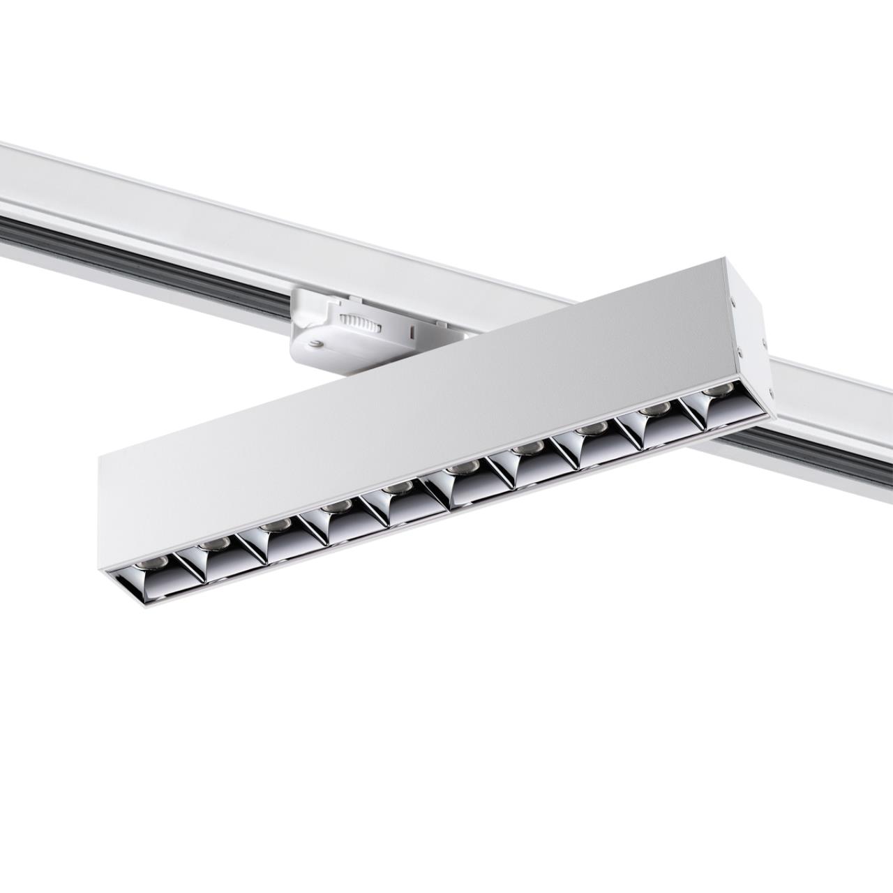 358862 PORT NT22 белый Светильник трехфазный трековый светодиодный IP20 LED 4000K 16W 220V ITER
