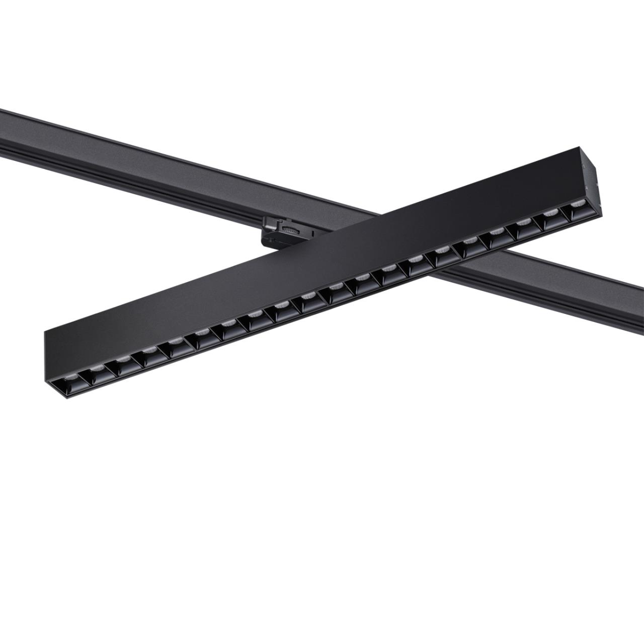 358863 PORT NT22 черный Светильник трехфазный трековый светодиодный IP20 LED 4000K 30W 220V ITER