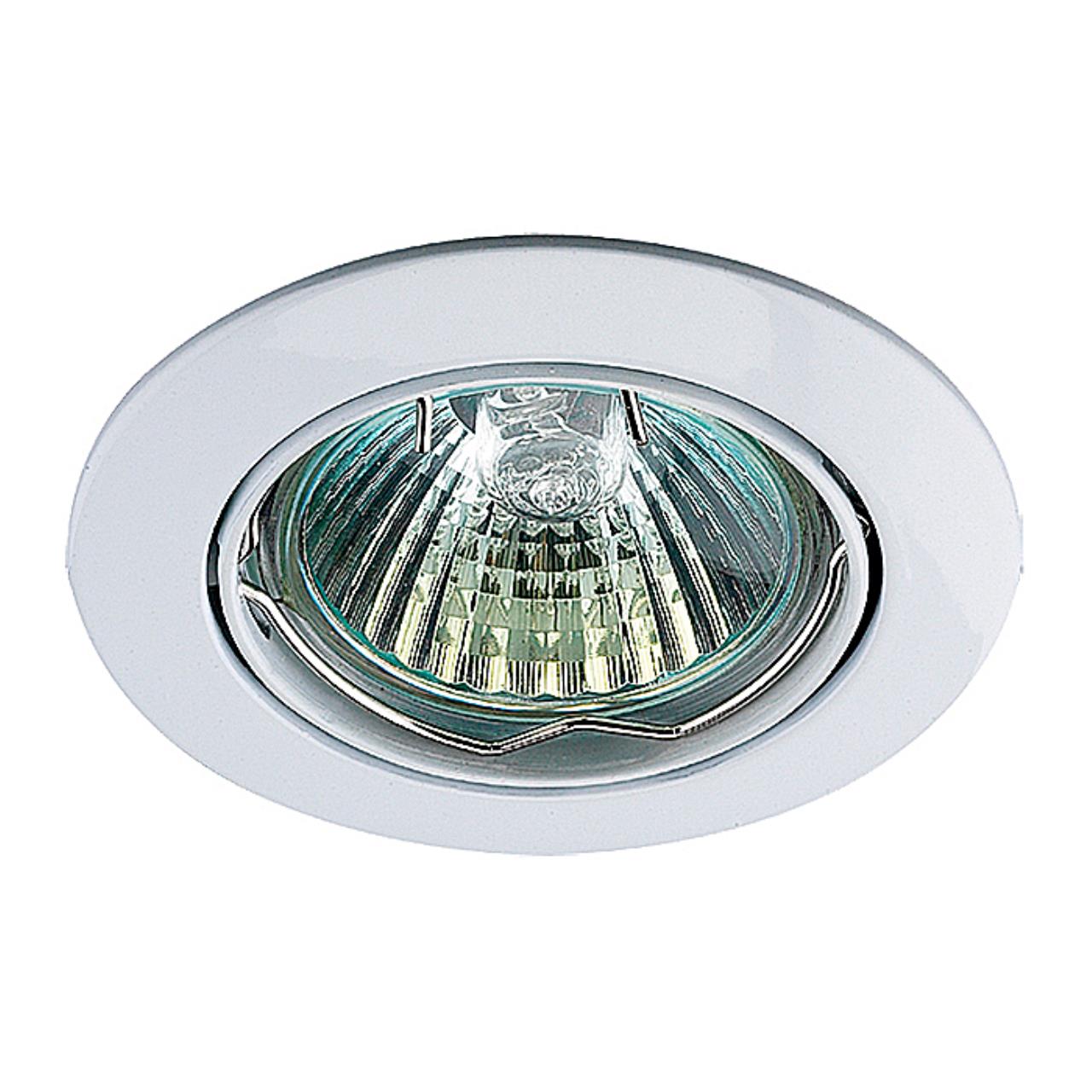 369100 SPOT NT09 271 белый свет Встраиваемый светильник IP20 GX5.3 50W 12V CROWN