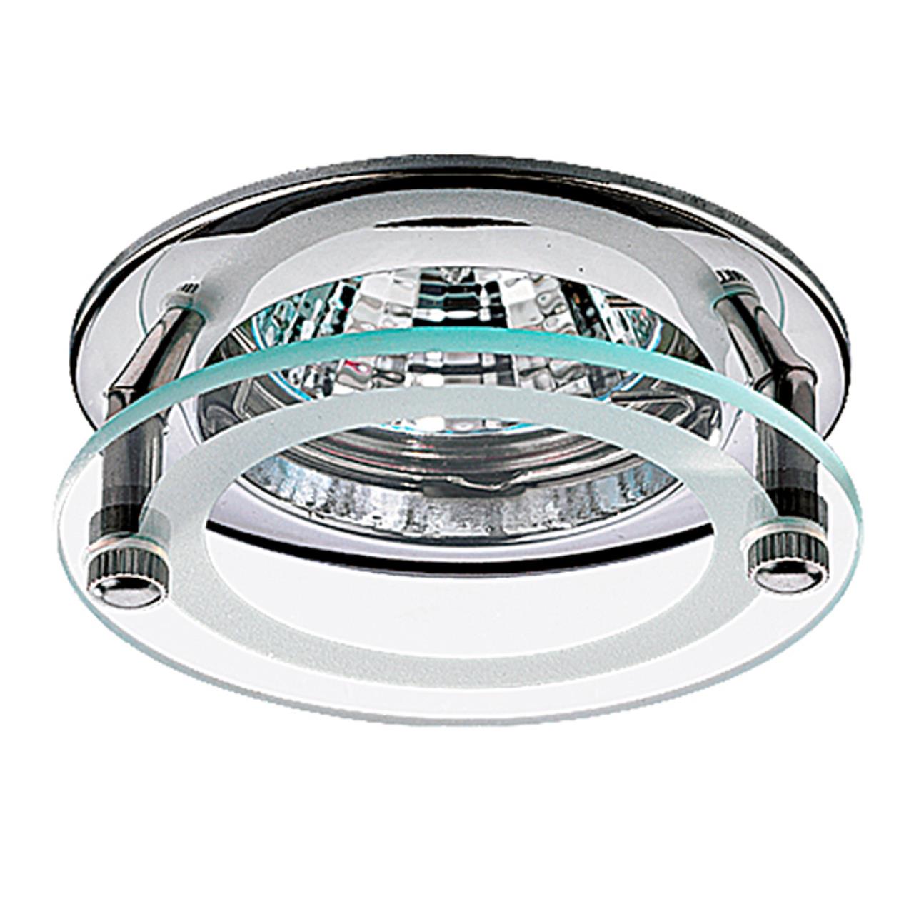 369109 SPOT NT09 268 хром Встраиваемый светильник IP20 GX5.3 50W 12V ROUND