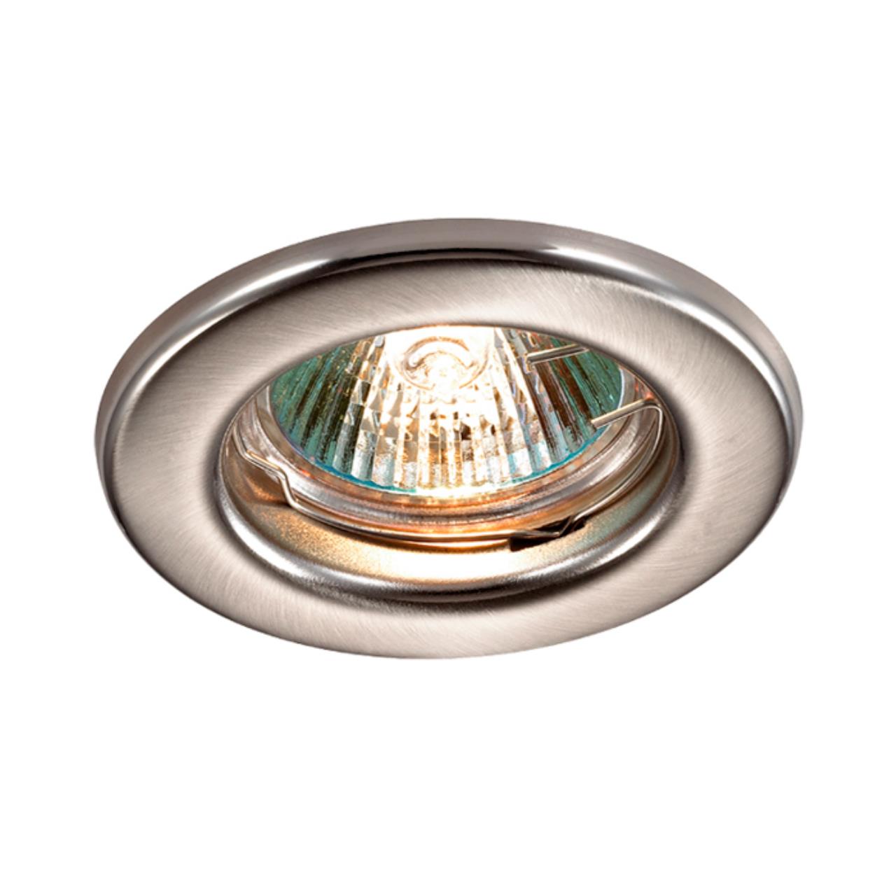 369703 SPOT NT12 270 никель Встраиваемый НП светильник IP20 GX5.3 50W 12V CLASSIC