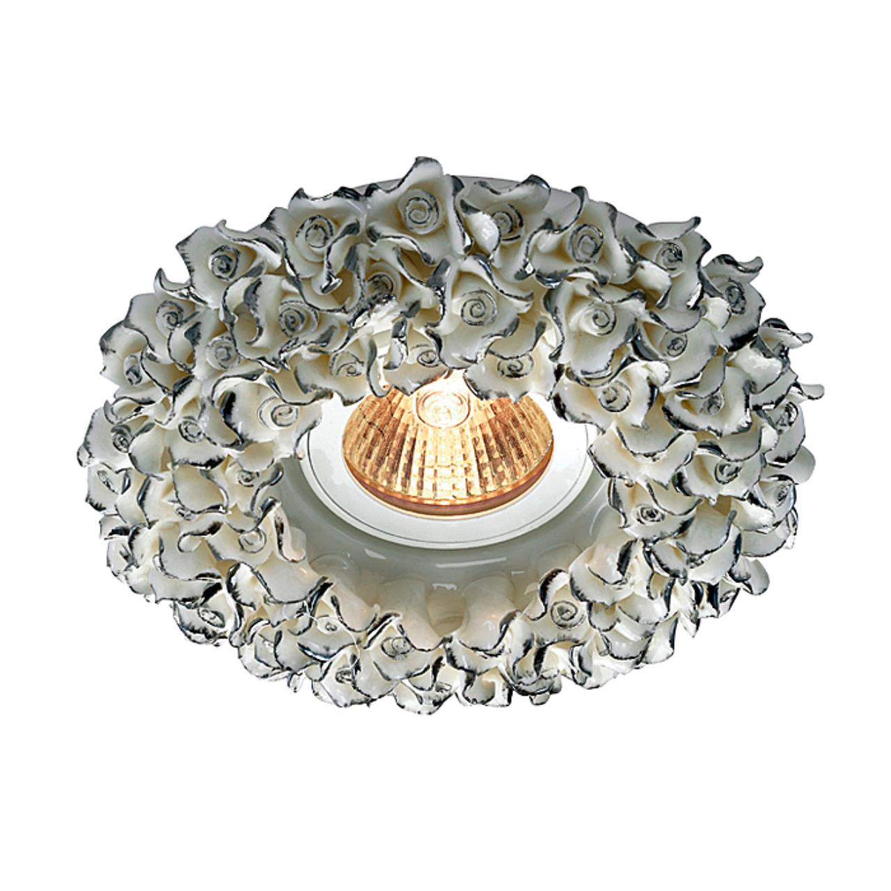 369950 SPOT NT14 136 белый/серебро Встраиваемый светильник IP20 GX5.3 50W 12V FARFOR