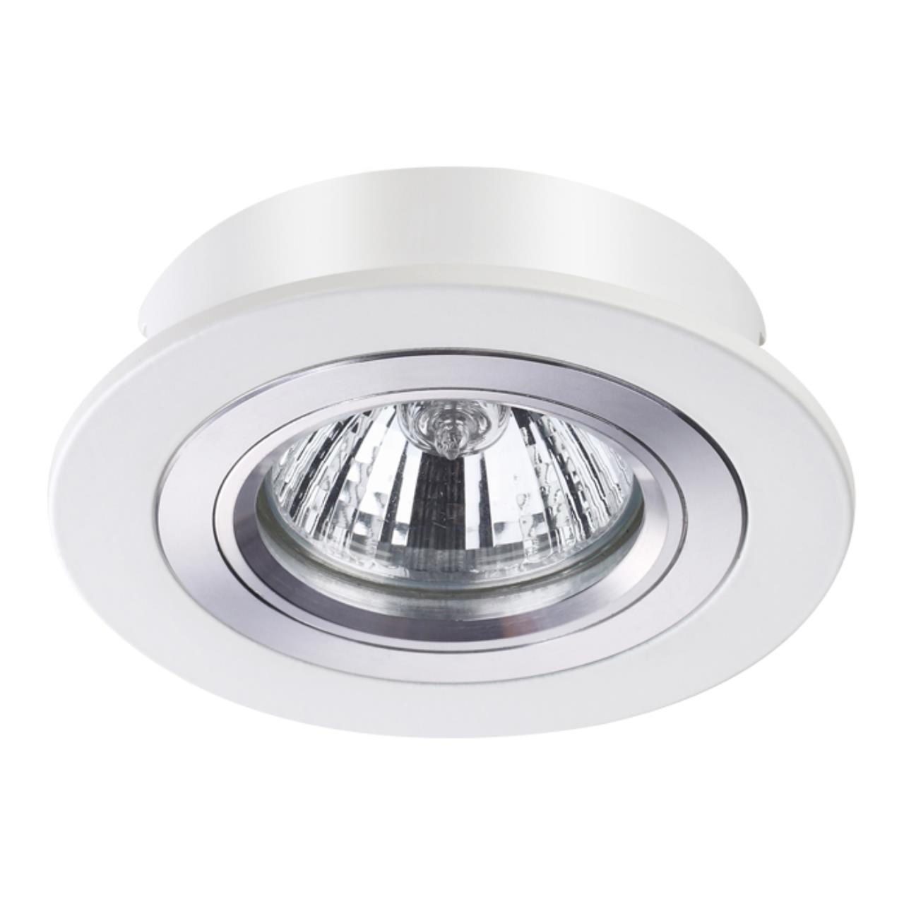 370390 SPOT NT18 266 белый Встраиваемый светильник IP20 GX5.3 50W 12V MORUS