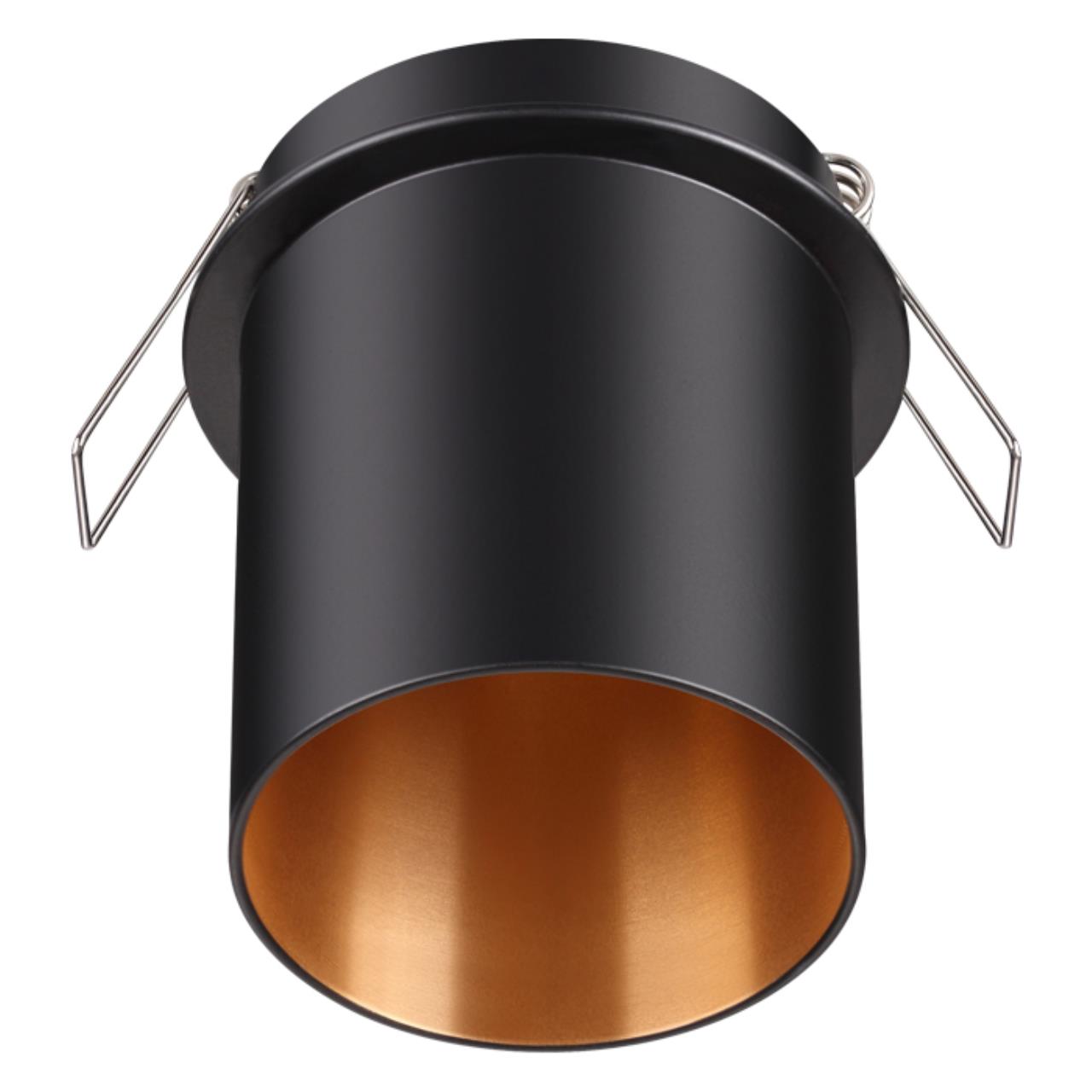370433 SPOT NT19 241 черный Встраиваемый светильник IP20 GU10 50W 220V BUTT