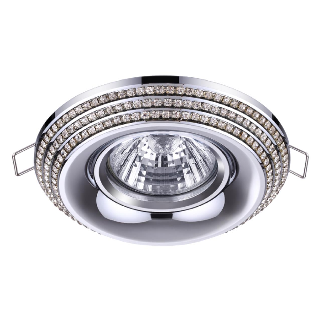 370437 SPOT NT19 263 хром Встраиваемый светильник IP20 GU10 50W 220V LILAC