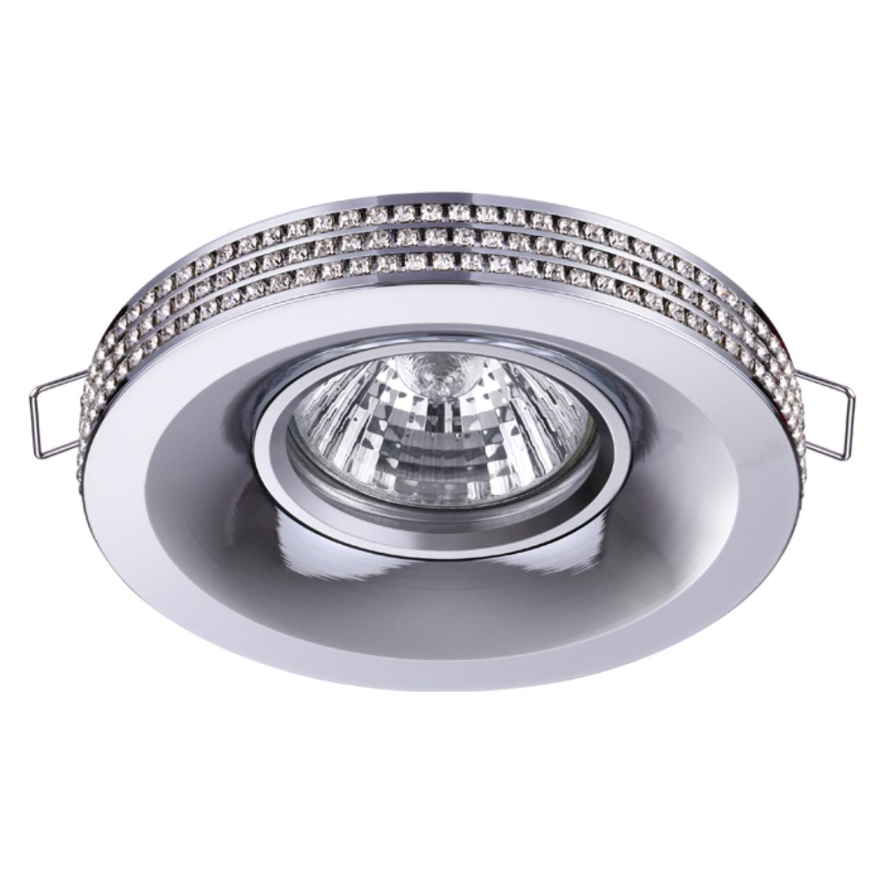 370441 SPOT NT19 263 хром Встраиваемый светильник IP20 GU10 50W 220V LILAC