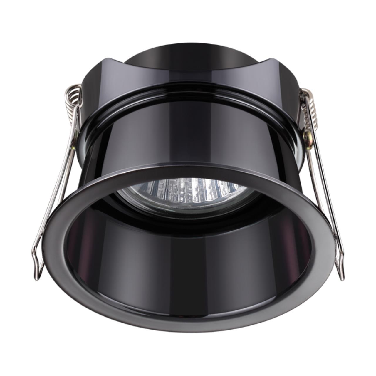 370449 SPOT NT19 241 жемчужный черный Встраиваемый светильник IP20 GU10 50W 220V BUTT