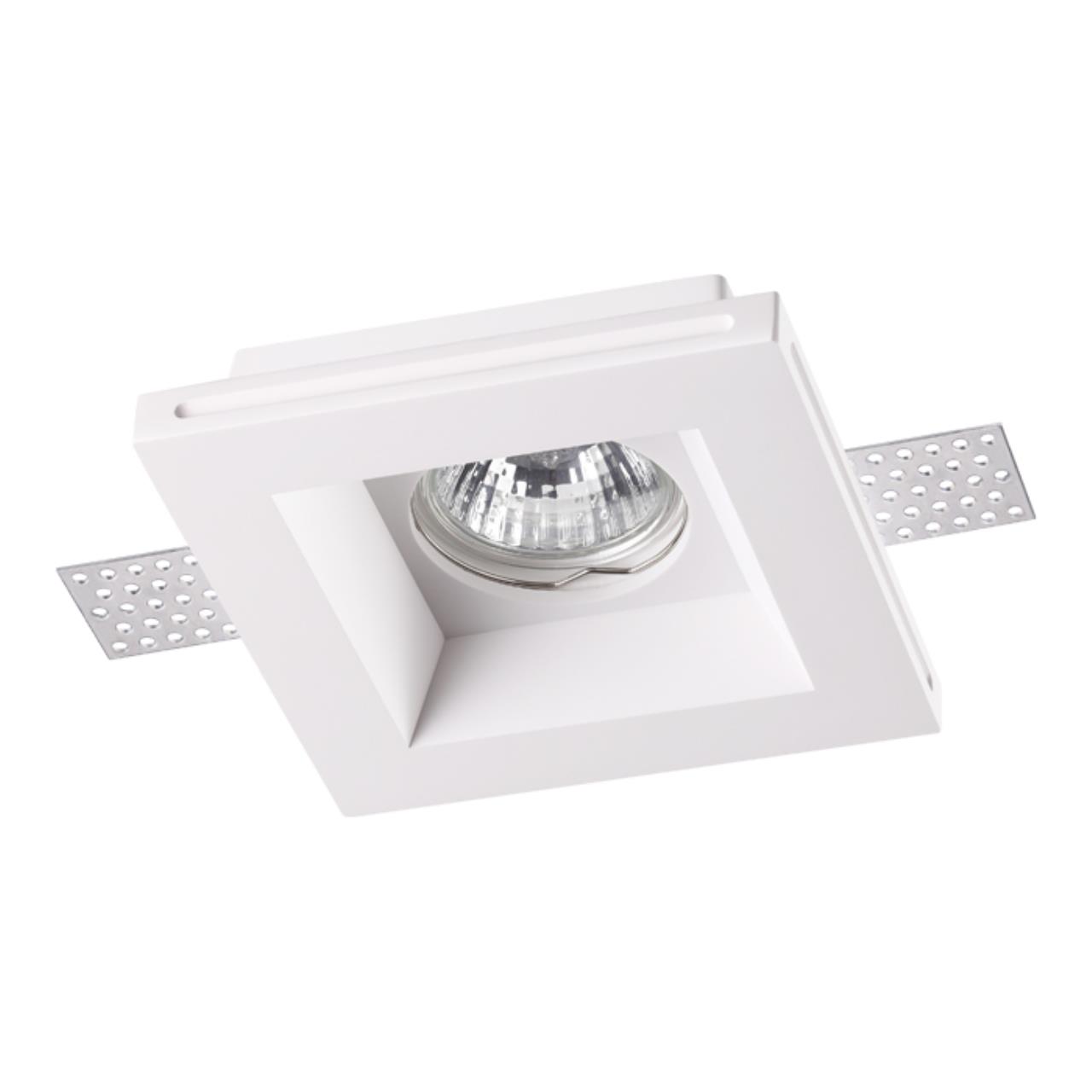 370479 SPOT NT19 136 белый Встраиваемый под покраску светильник IP20 GU10 50W 220V YESO