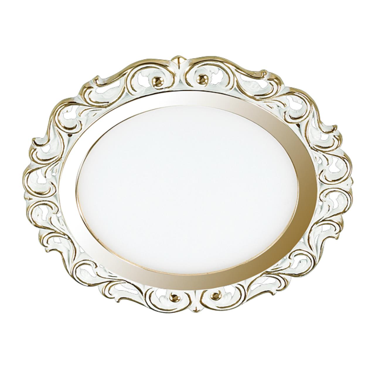 357263 SPOT NT16 273 белый/золото Встраиваемый светильник IP20 LED 3000К 9W 220-240V PEILI