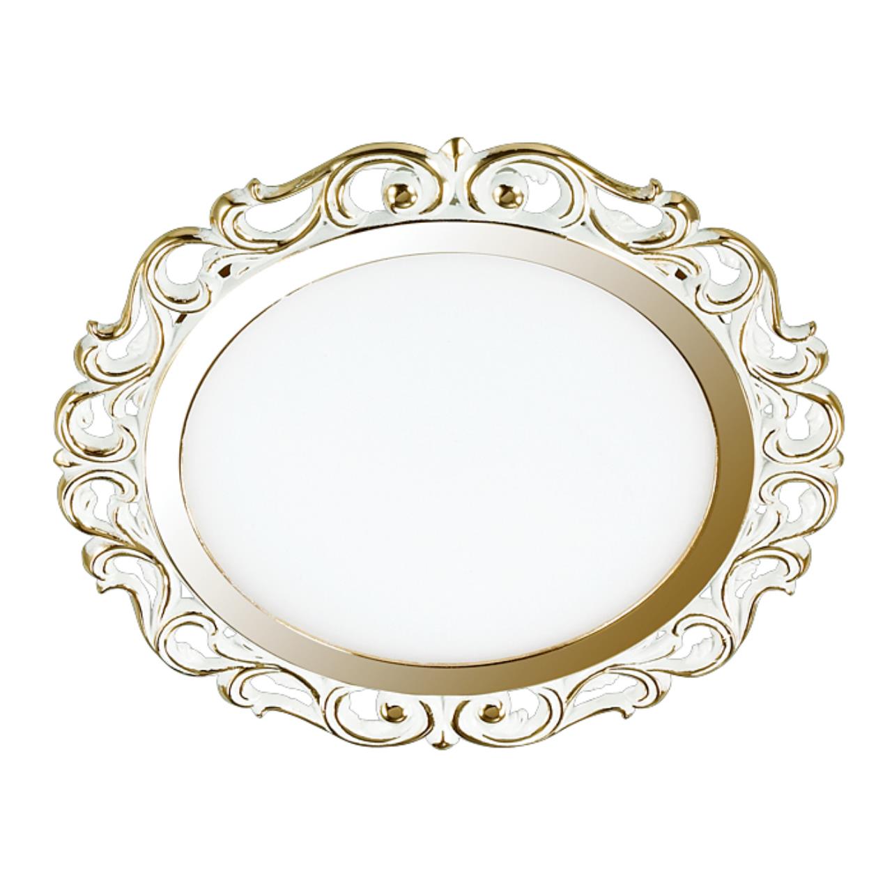 357264 SPOT NT16 273 белый/золото Встраиваемый светильник IP20 LED 3000K 12W 220-240V PEILI