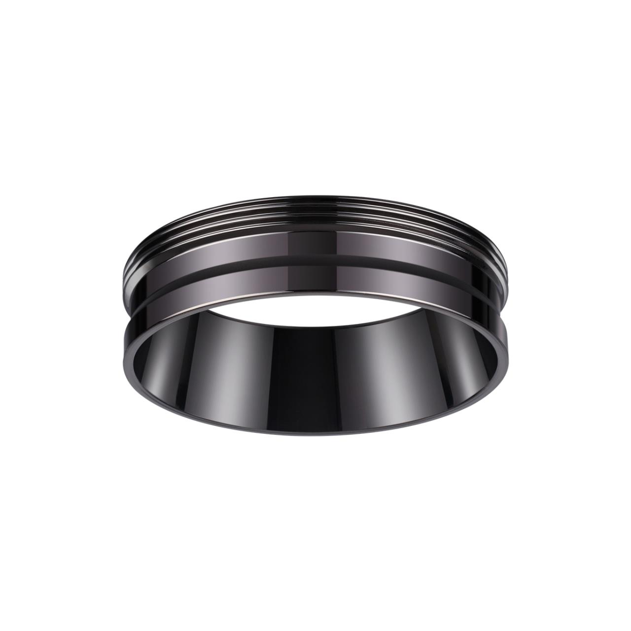 370704 KONST NT19 125 черный хром Декоративное кольцо для арт. 370681-370693 IP20 UNITE