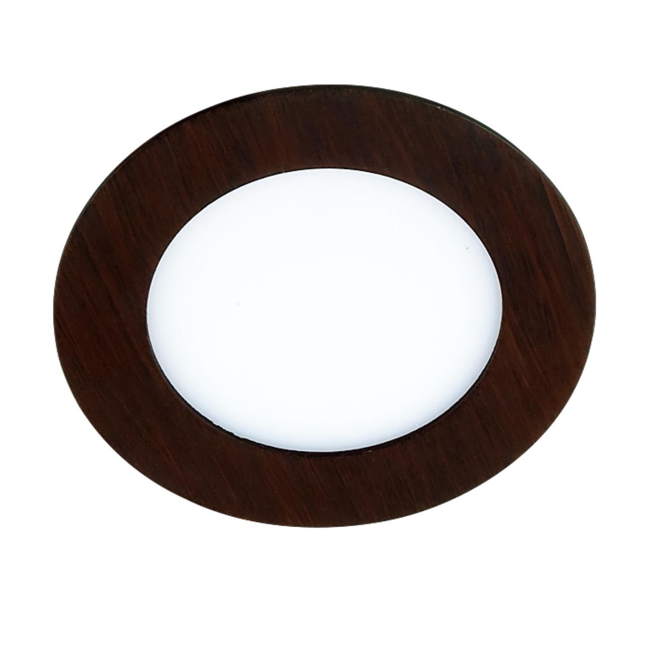 357293 SPOT NT16 272 темное дерево Встраиваемый светильник IP20 LED 3000K 6W 220-240V LANTE