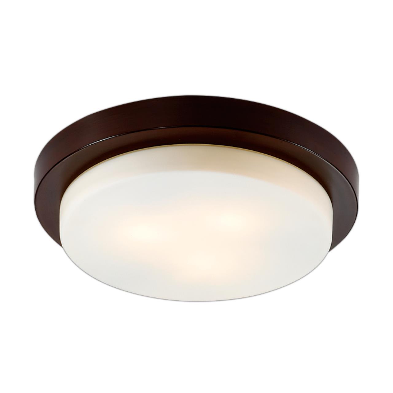 2744/3C DROPS ODL15 561 венге/стекло Н/п светильник IP44 E14 3*40W 220V HOLGER