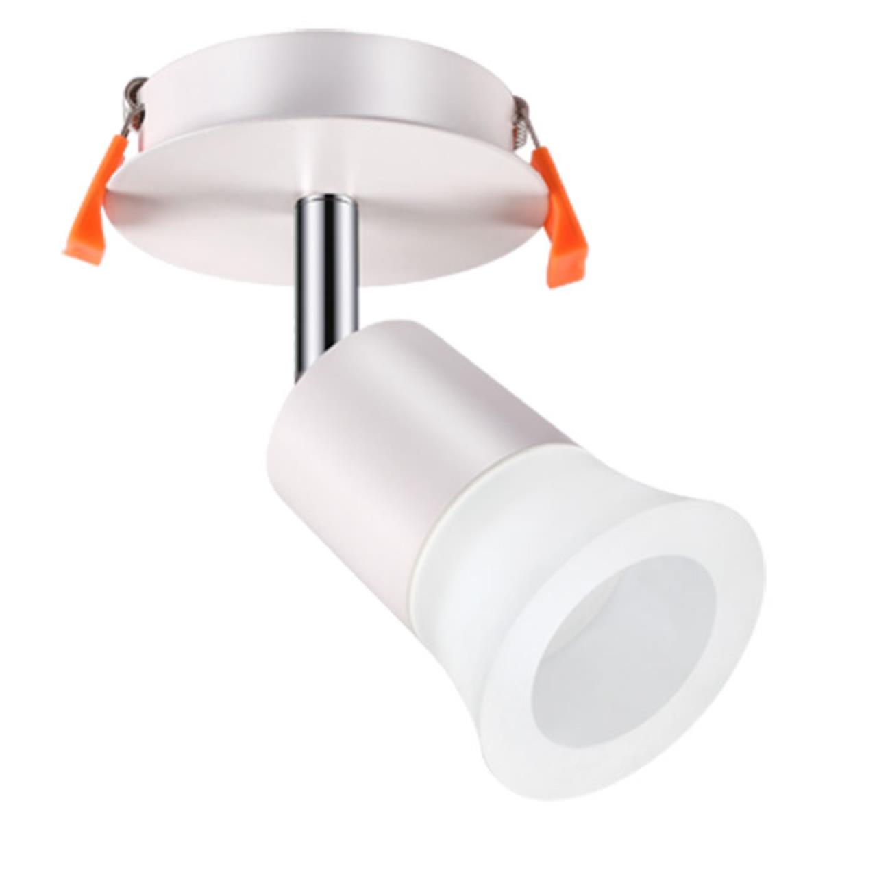 357457 SPOT NT18 211 матовый белый Встраиваемый светильник IP20 LED 3000K 10W 100-240V SOLO