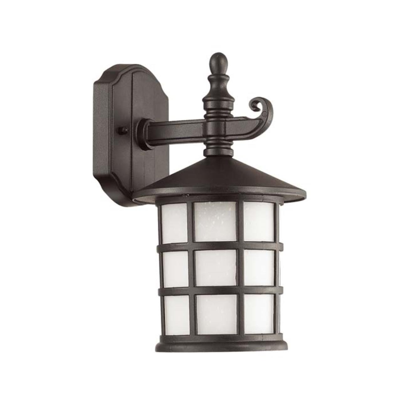 4042/1W NATURE ODL18 595 черный Уличный настенный светильник IP44 E27 60W 220V HOUSE