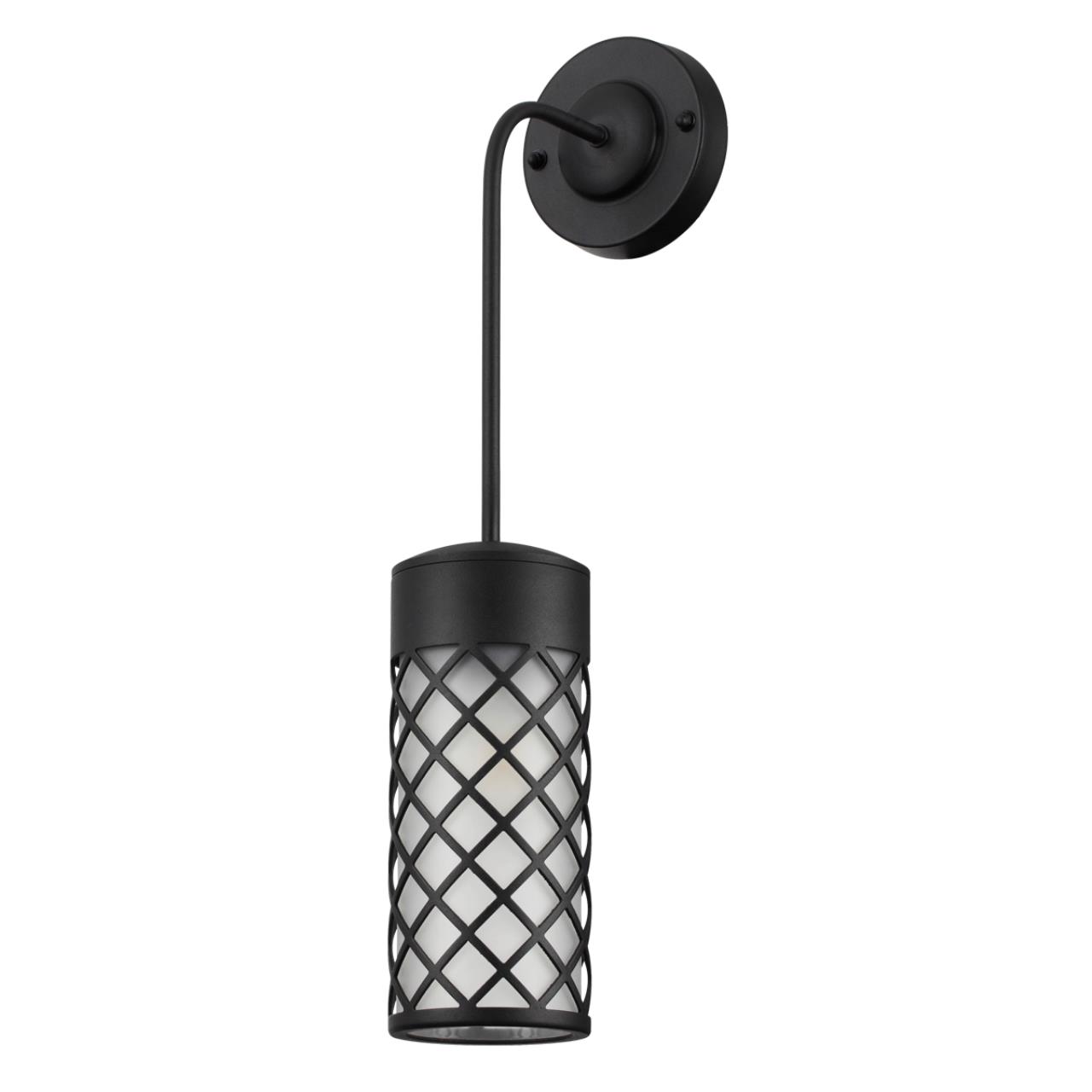 4834/1W NATURE ODL21 587 черный/стекло Ландшафтный настенный светильник E27 1*60W IP44 DUNES