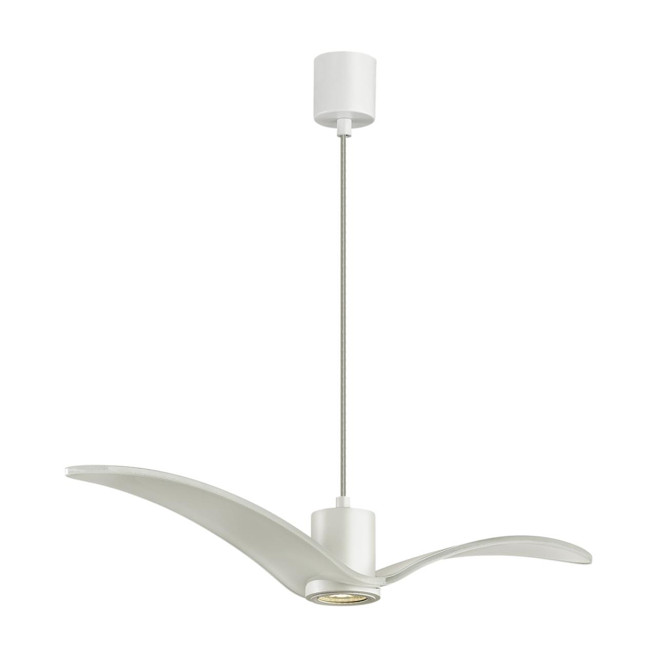 4904/1A PENDANT ODL22 233 белый/стекло Подвес GU10 1*5W BIRDS