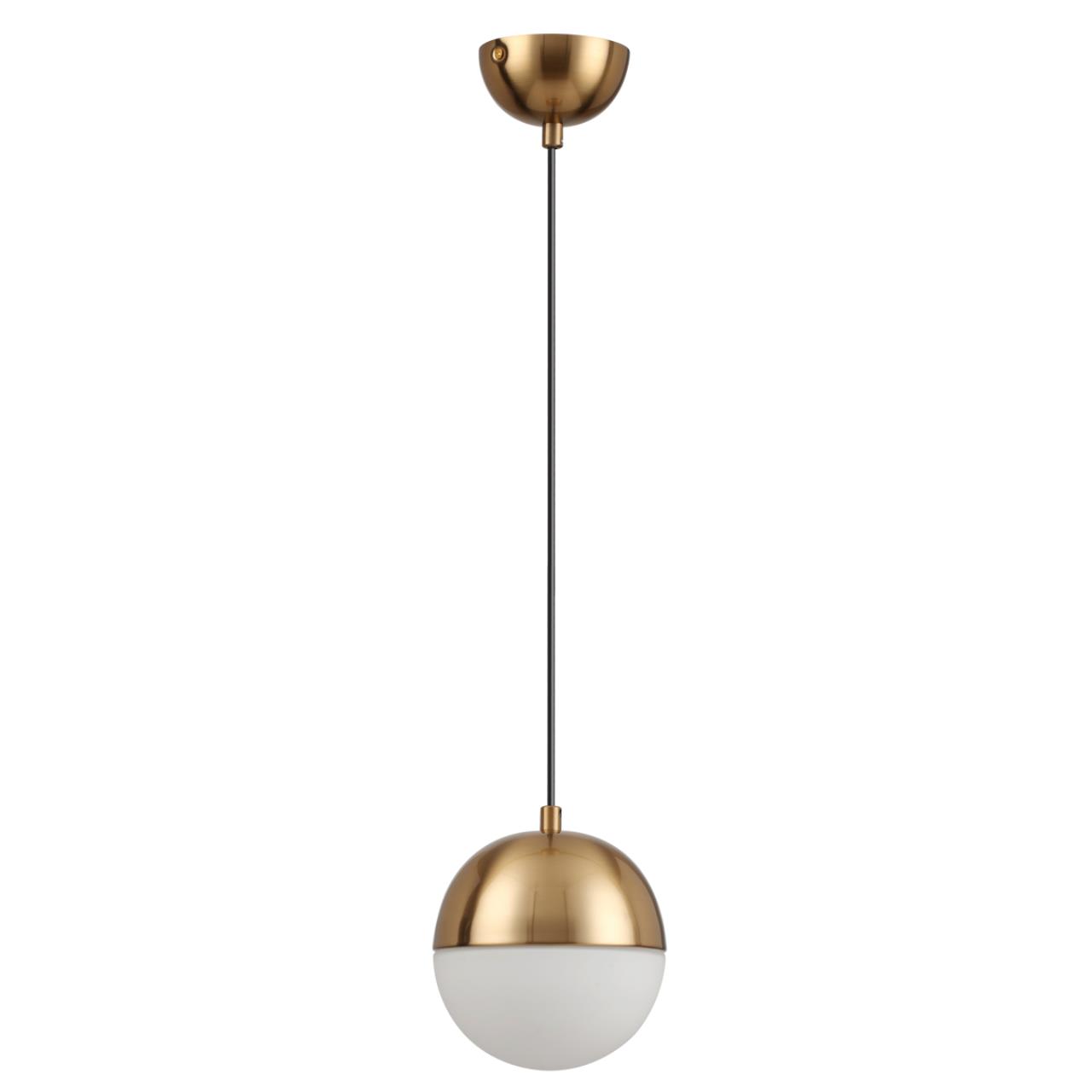4960/1 PENDANT ODL22 243 античн.бронза/металл/белый/стекло Подвес E27 1*40W PINGA