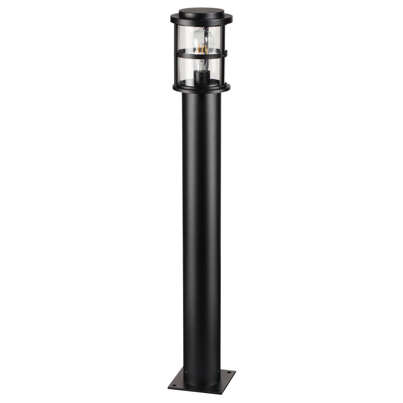 4964/1F NATURE ODL22 581 черный/стекло Ландшафтный светильник на столбе E27 1*60W IP44 MAGUS