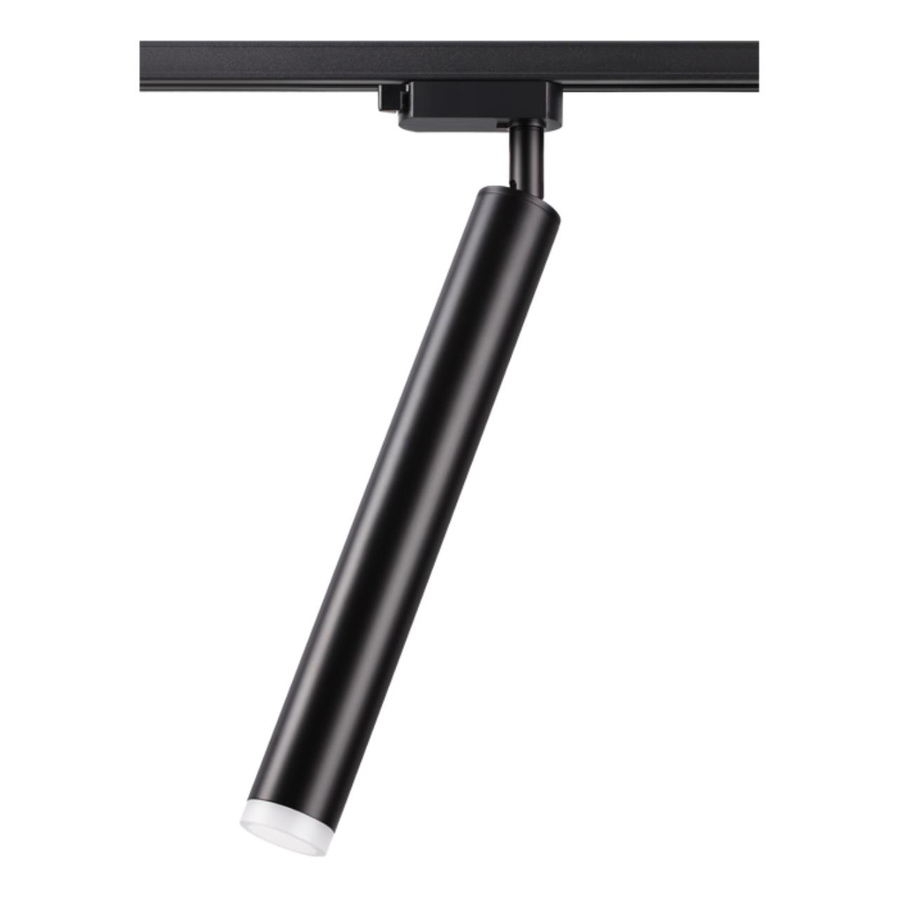 357885 PORT NT19 078 черный Светильник трековый однофазный трехжильный IP20 LED 3000K 10W 160-265V MODO