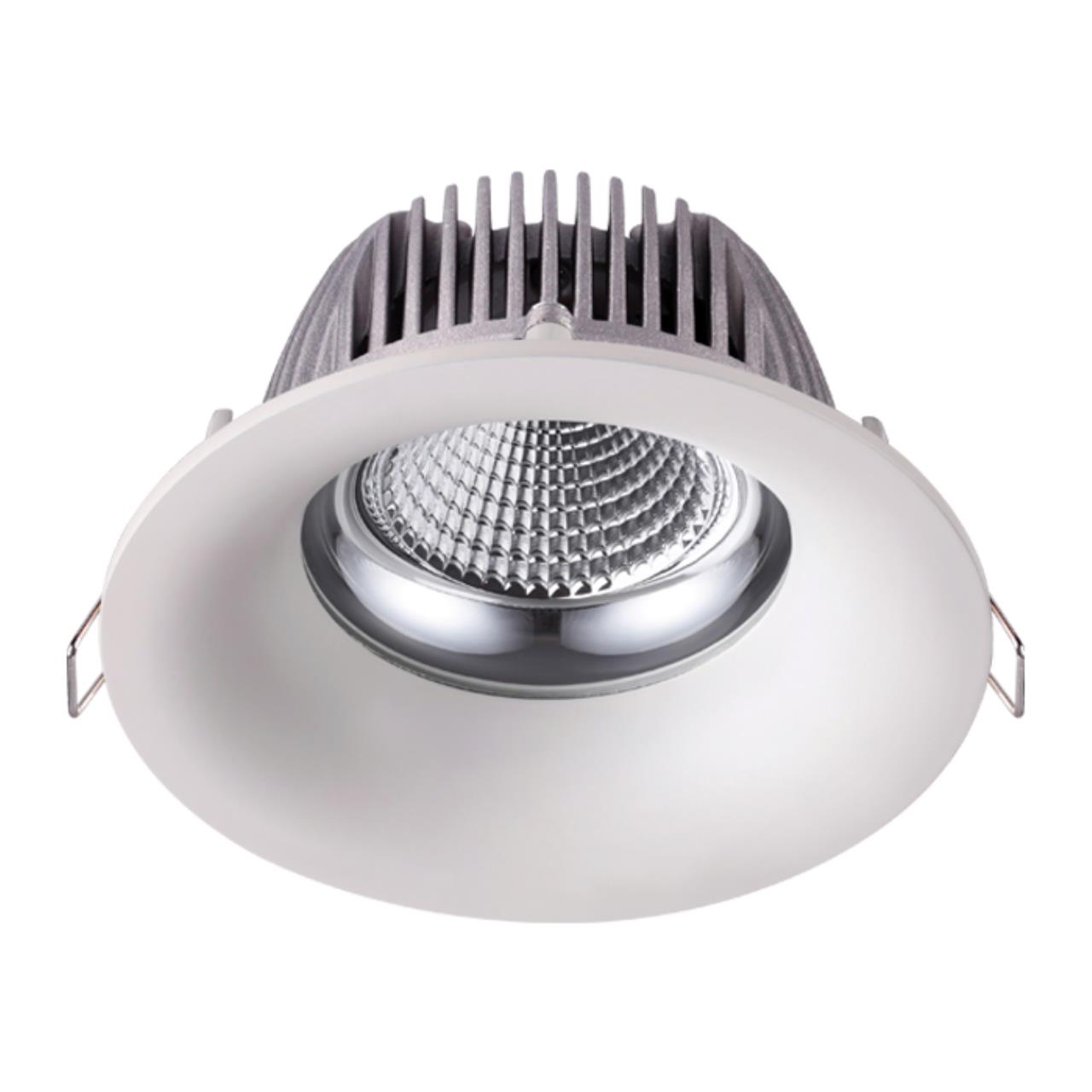 358025 SPOT NT19 231 белый Встраиваемый светильник IP20 LED 4100К 20W 220V GLOK