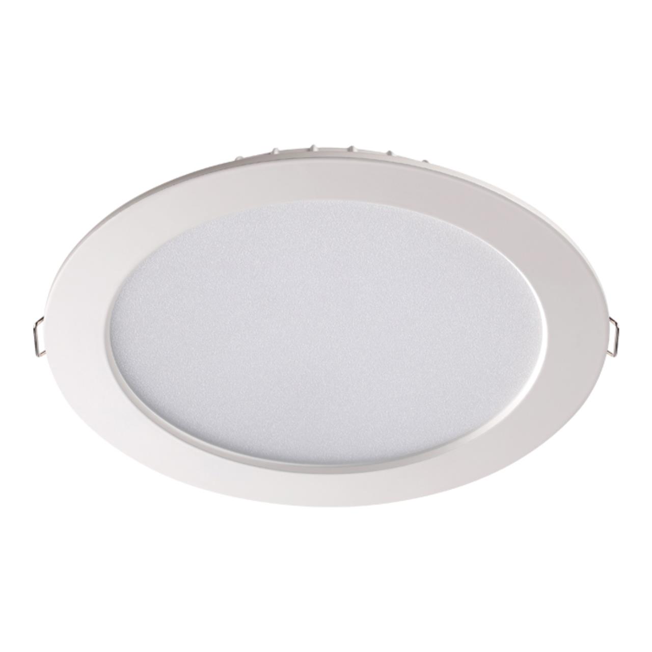 358030 SPOT NT19 234 белый Встраиваемый светильник IP20 LED 4100К 15W 220V LUNA