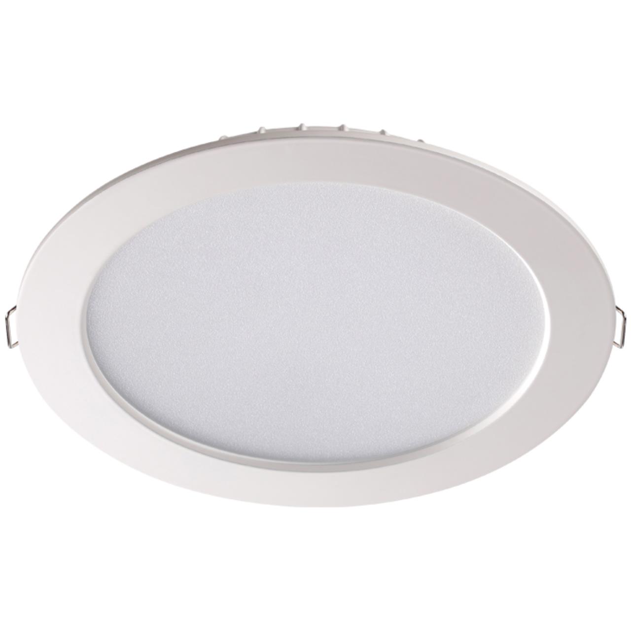 358031 SPOT NT19 234 белый Встраиваемый светильник IP20 LED 4100К 20W 220V LUNA
