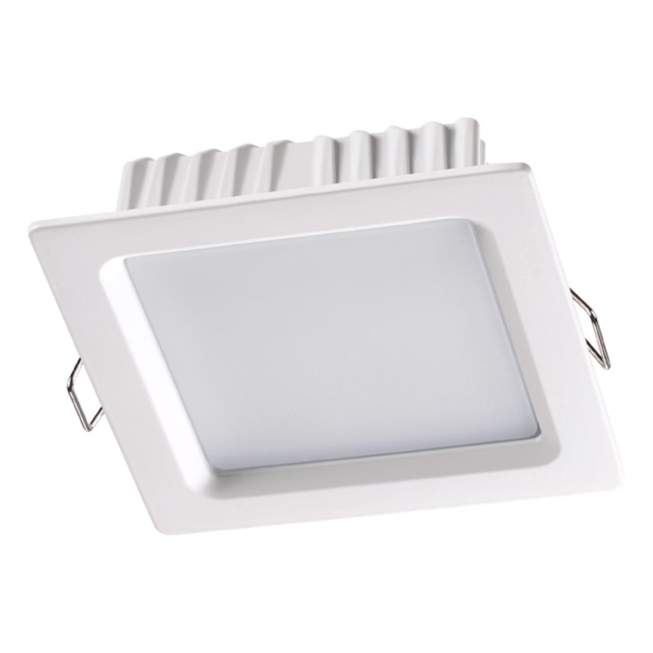358033 SPOT NT19 234 белый Встраиваемый светильник IP20 LED 4100К 12W 220V LUNA