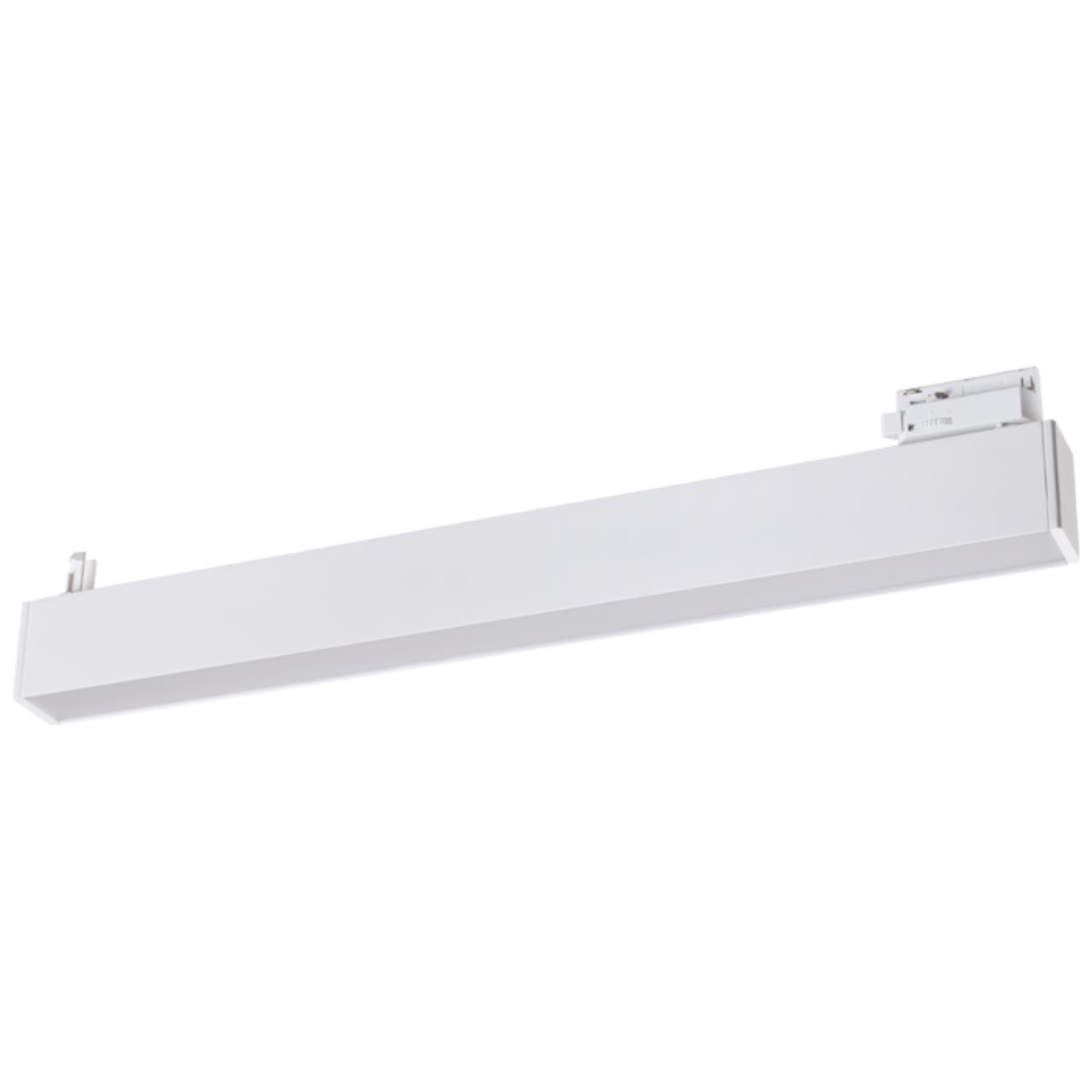 358047 PORT NT19 077 белый Светильник трековый однофазный трехжильный IP20 LED 4000К 30W 220V ITER