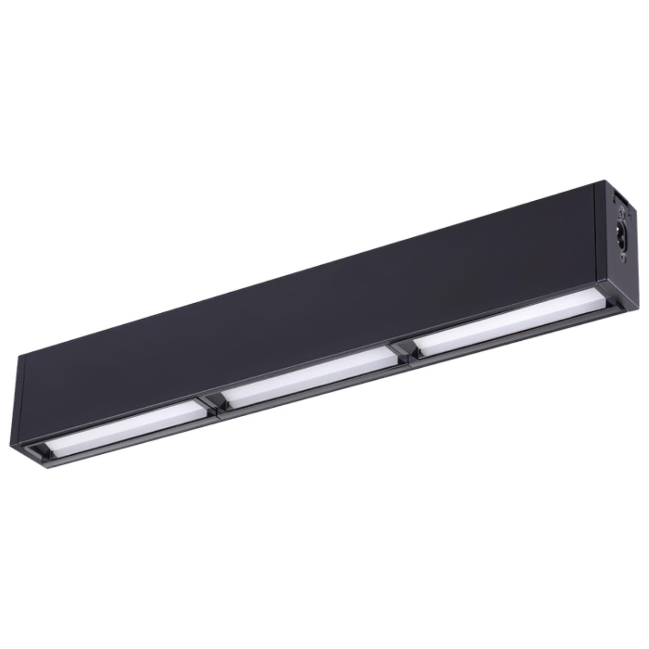 358106 OVER NT19 123 черный Светильник Волвошер IP20 LED 4000K 15W 24V RATIO
