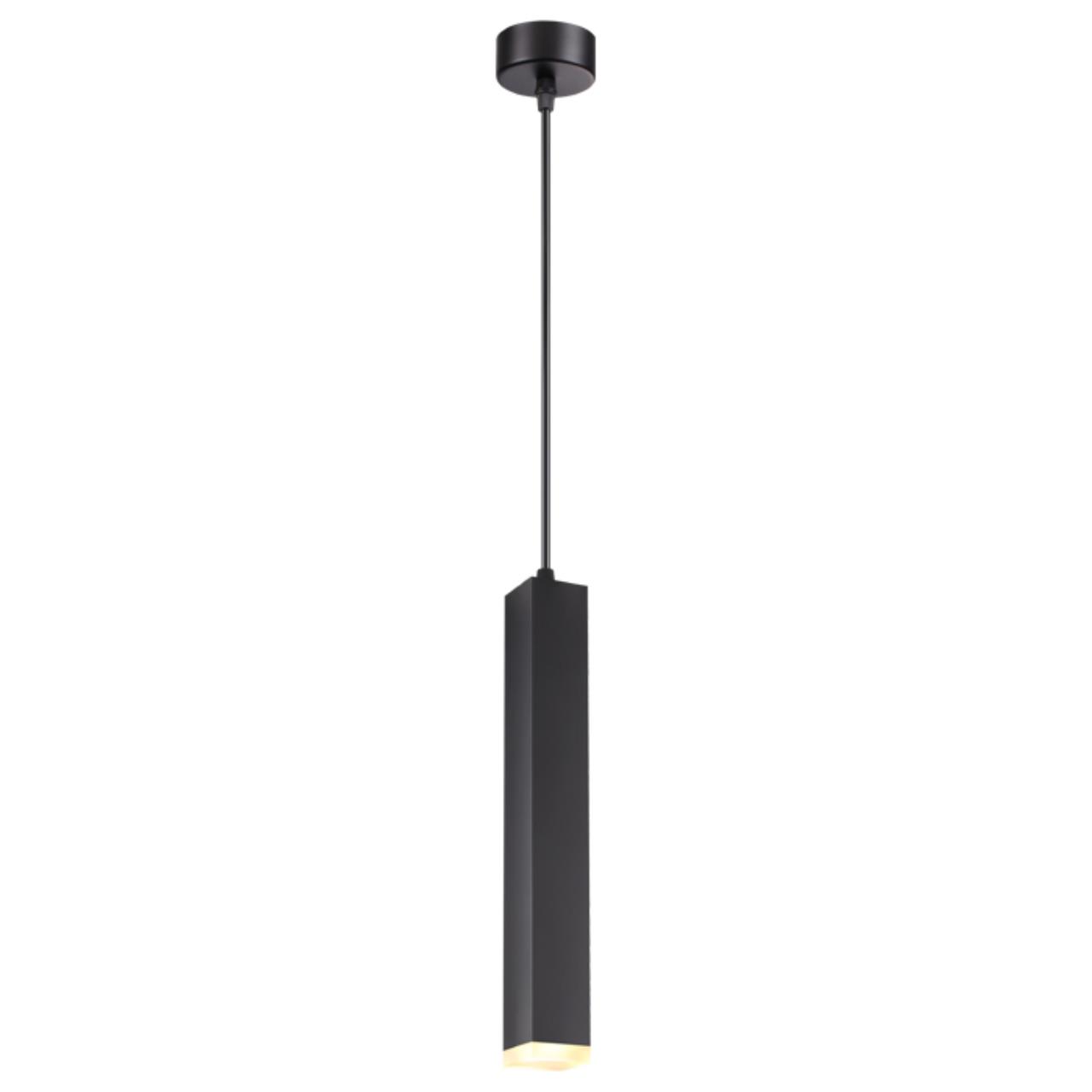 358128 OVER NT19 185 черный Накладной св-к длина провода 1м IP20 LED 3000K 12W 160 - 265V MODO