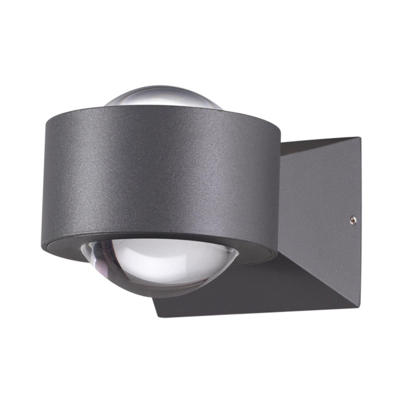 358154 STREET NT19 308 темно-серый Ландшафтный настен.светильник IP54 LED 4000K 6W 85 - 265V CALLE