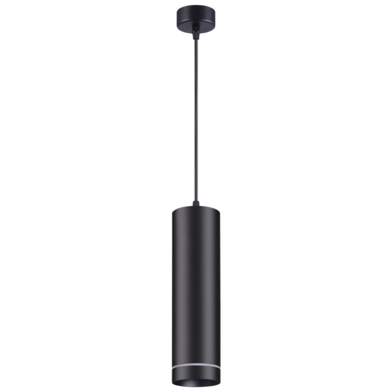 358263 OVER NT19 187 черный Накладной светильник IP20 LED 12W 160-265V ARUM