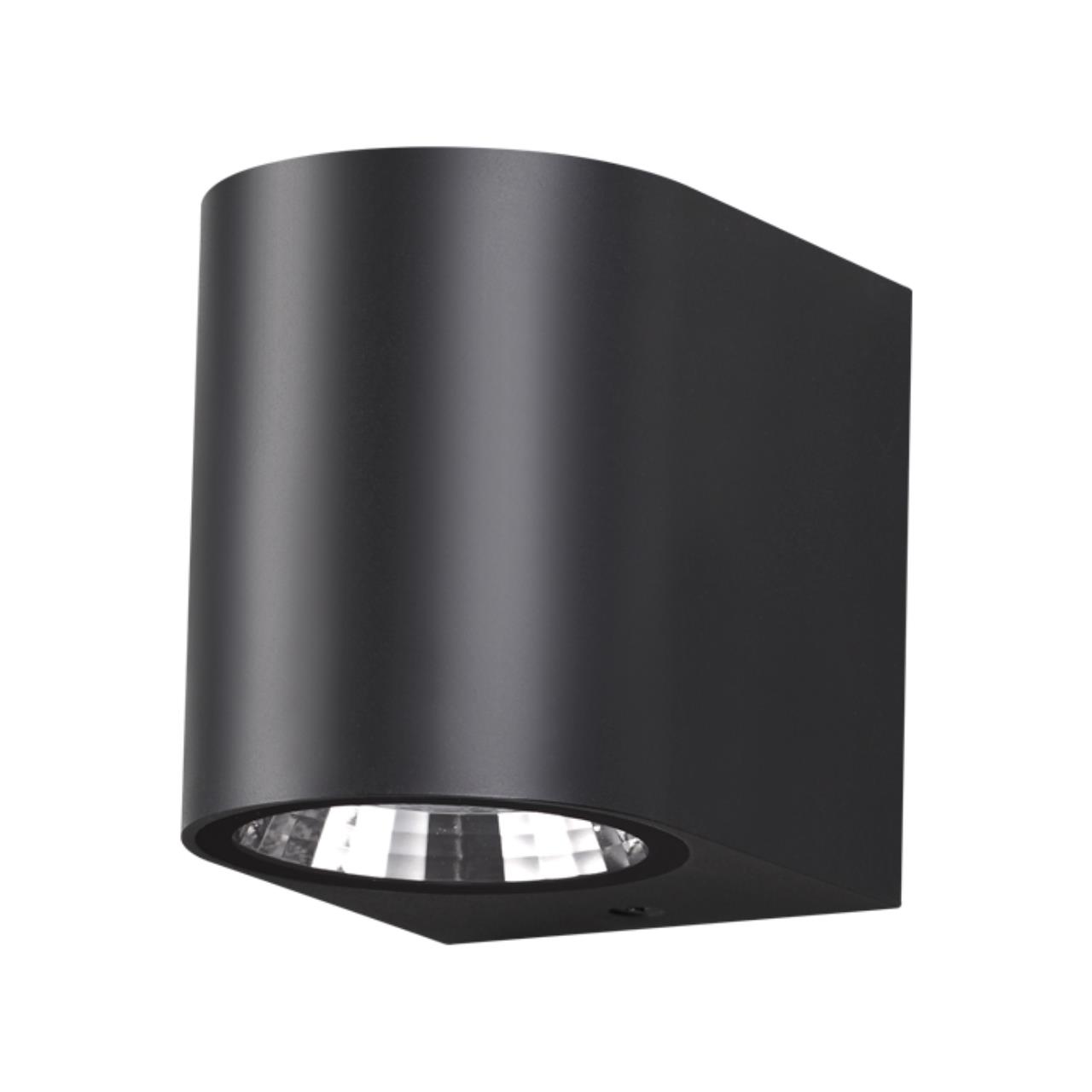 358294 STREET NT19 321 черный Ландшафтный светильник IP65 LED 4000K 4W+4W 220V OPAL