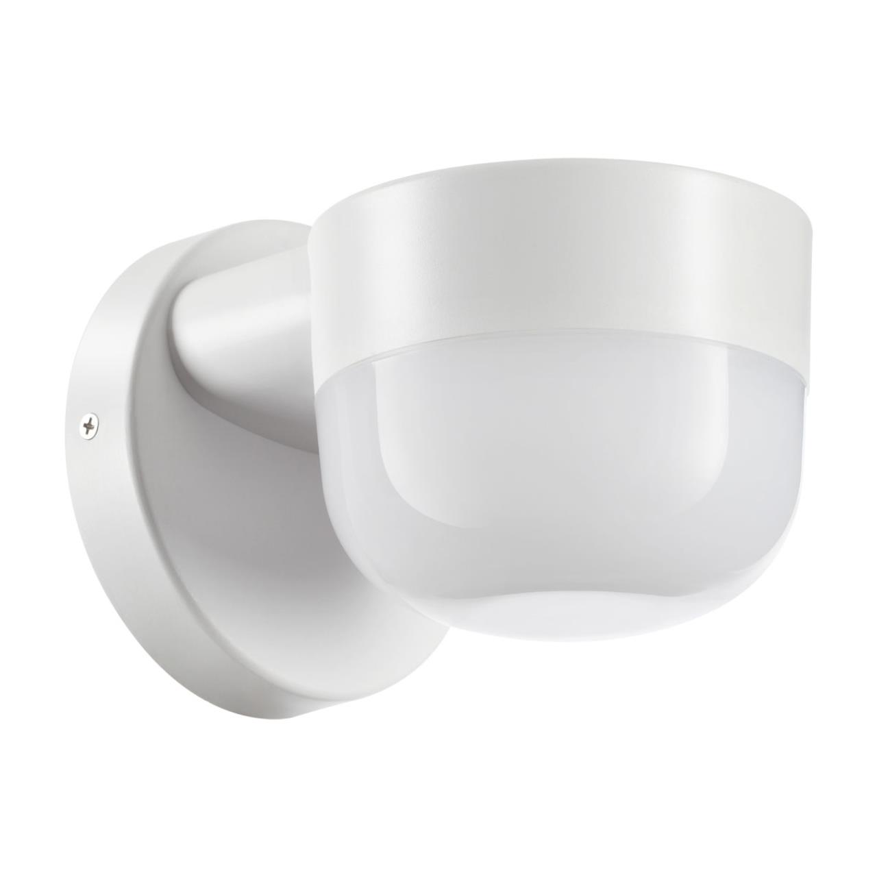 358450 STREET NT20 321 белый Ландшафтный настенный светильник LED 4000K 12W 220V OPAL