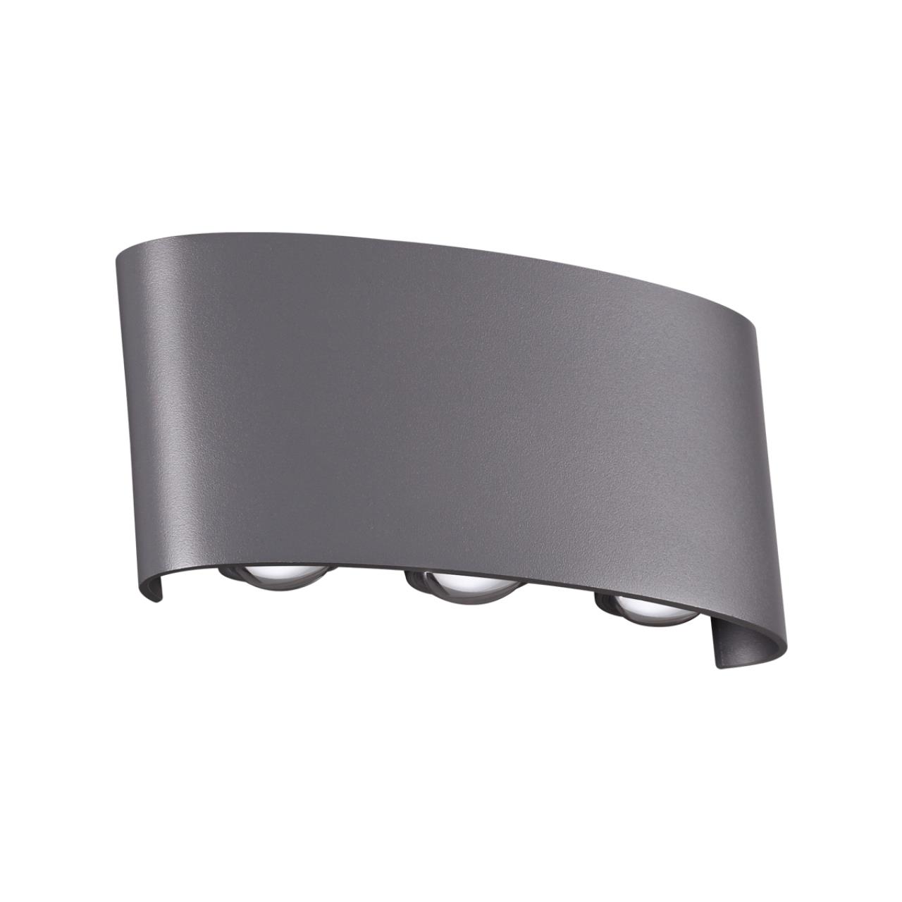 358460 STREET NT20 308 темно-серый Ландшафтный настенный светильник IP54 LED 4000K 6W 85-265V CALLE