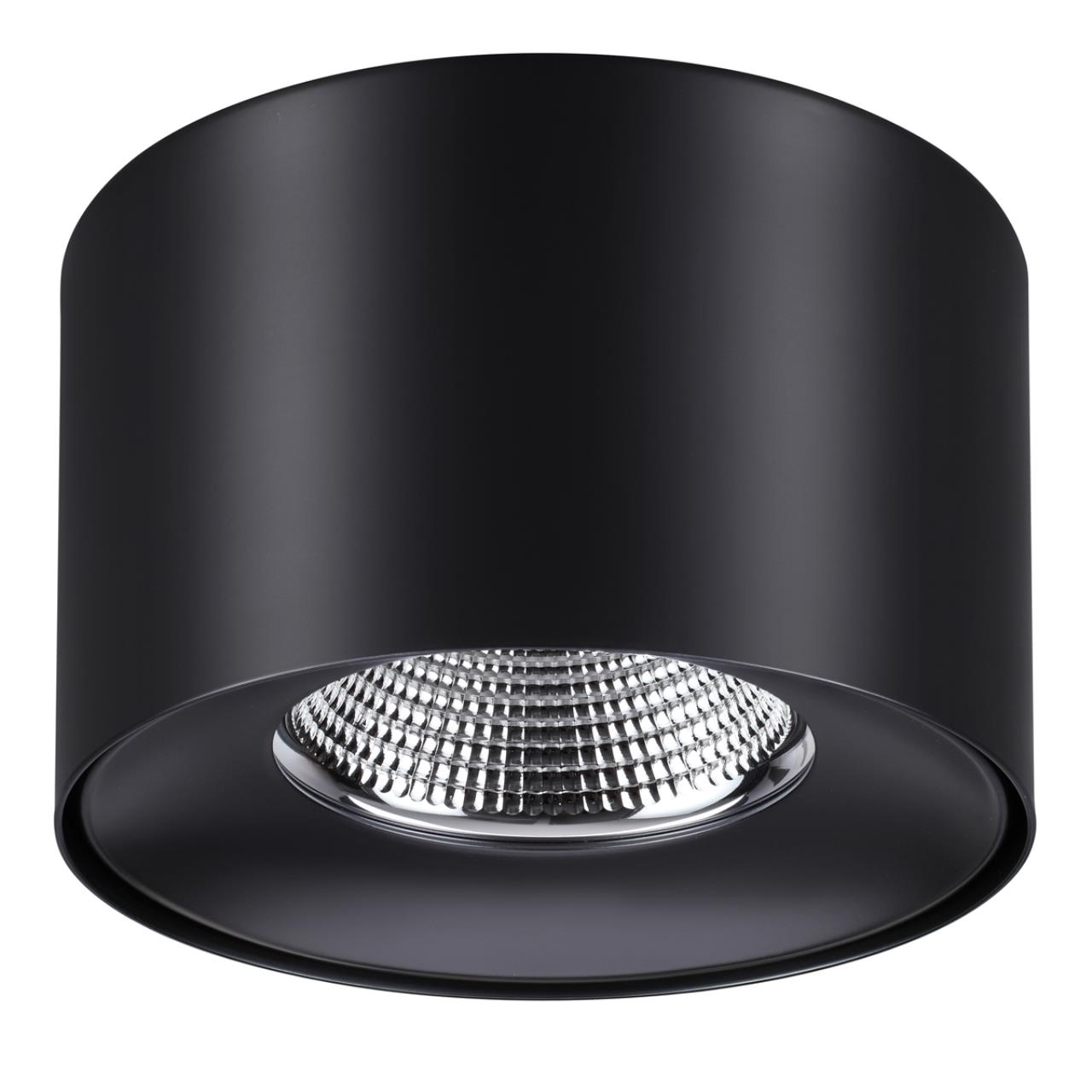 358476 OVER NT21 189 черный Светильник накладной IP20 LED 4000K 30W 200-260V RECTE