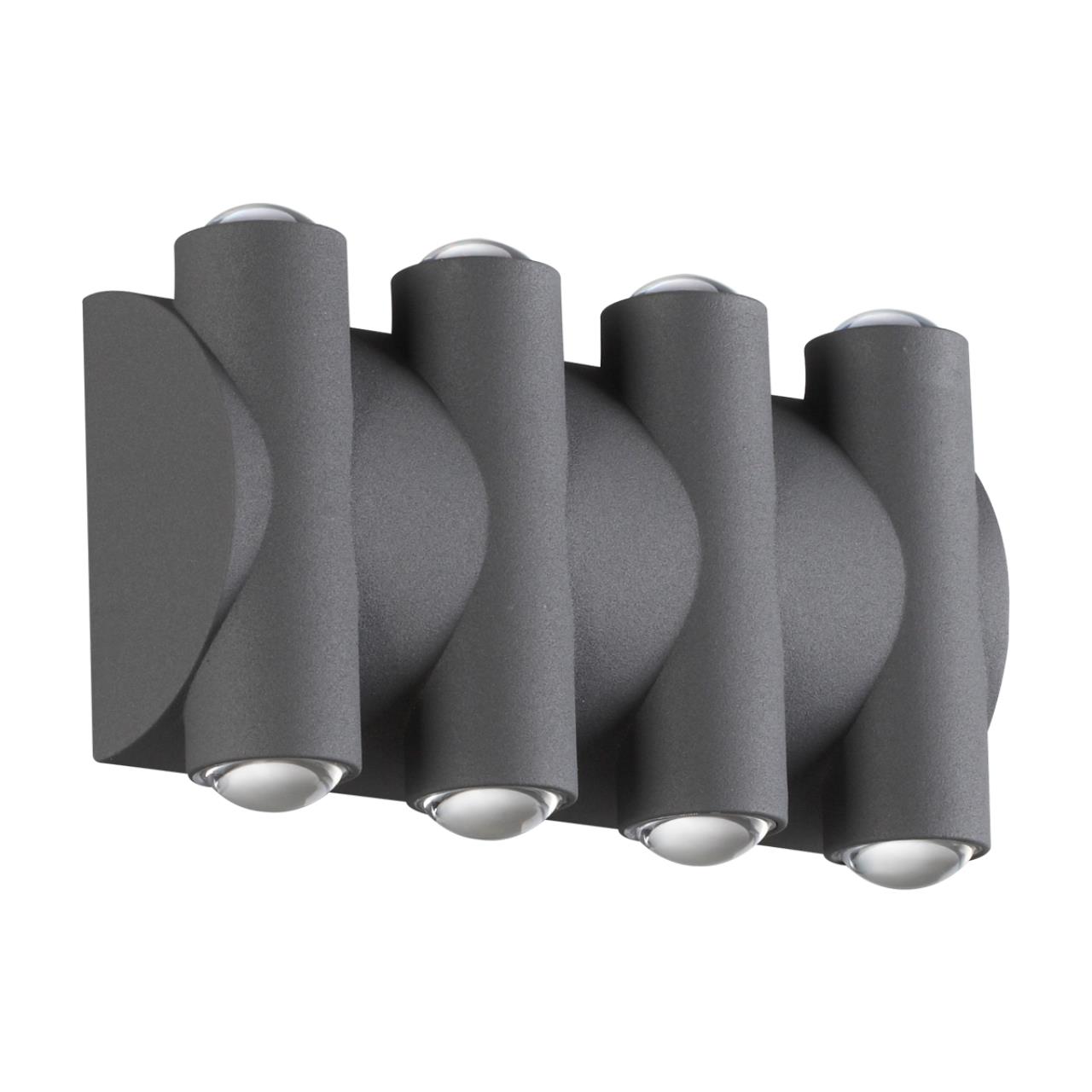 358568 STREET NT21 282 темно-серый Ландшафтный настенный светильник IP54 LED 4000K 8W 85-265V CALLE
