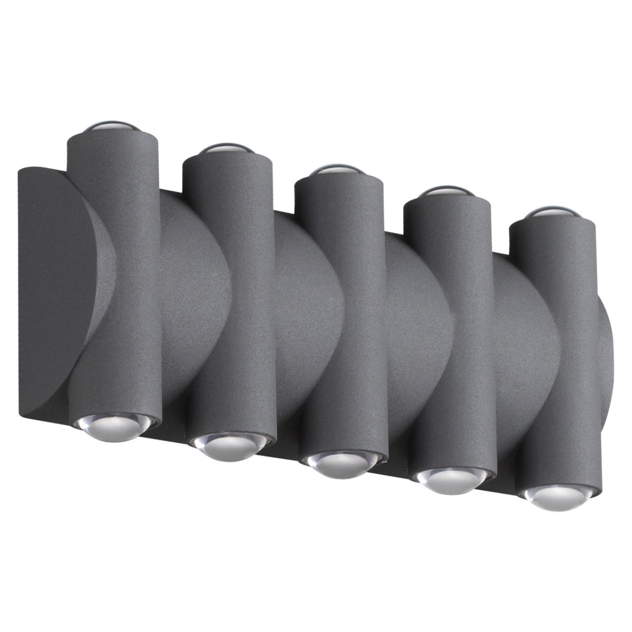 358569 STREET NT21 282 темно-серый Ландшафтный настенный светильник IP54 LED 4000K 10W 85-265V CALLE