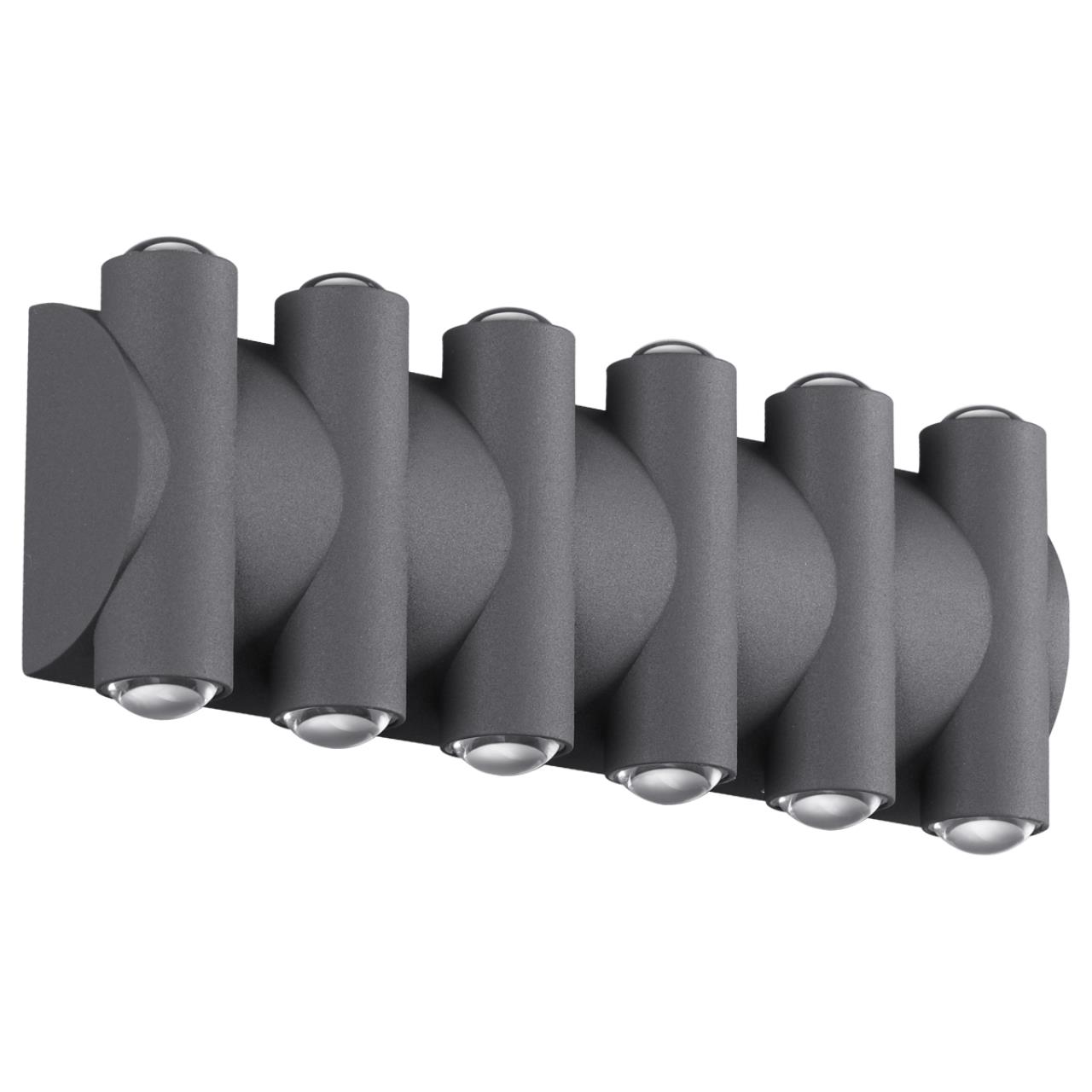 358570 STREET NT21 282 темно-серый Ландшафтный настенный светильник IP54 LED 4000K 12W 85-265V CALLE