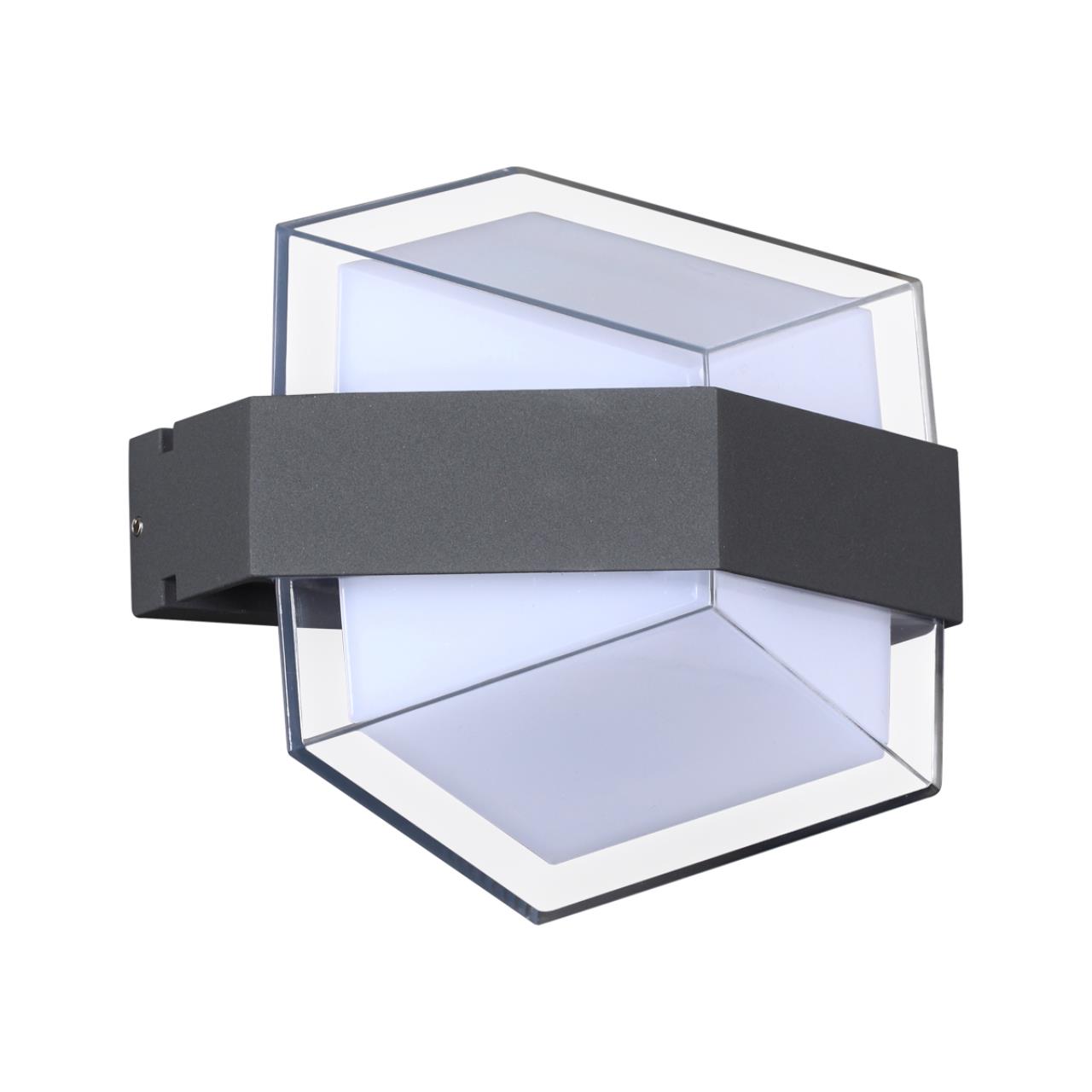 358574 STREET NT21 286 темно-серый Ландшафтный настенный светильник IP54 LED 4000K 12W 85-265V KAIMAS