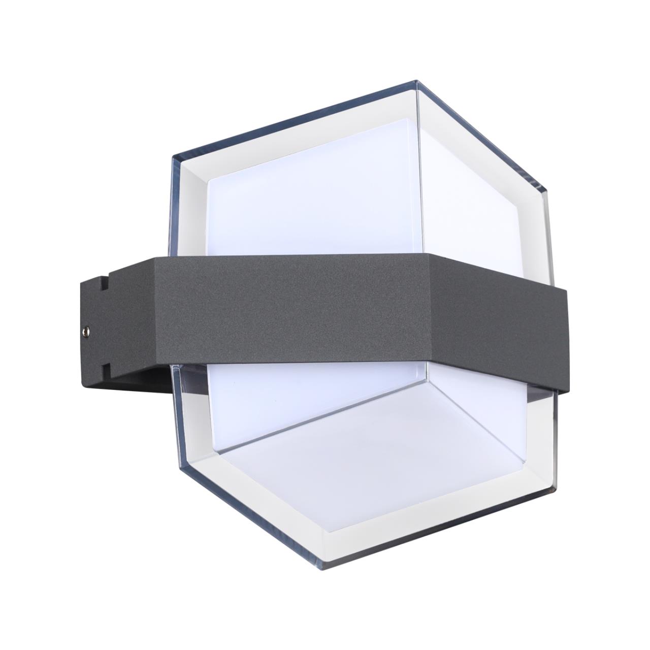 358575 STREET NT21 286 темно-серый Ландшафтный настенный светильник IP54 LED 4000K 12W 85-265V KAIMAS